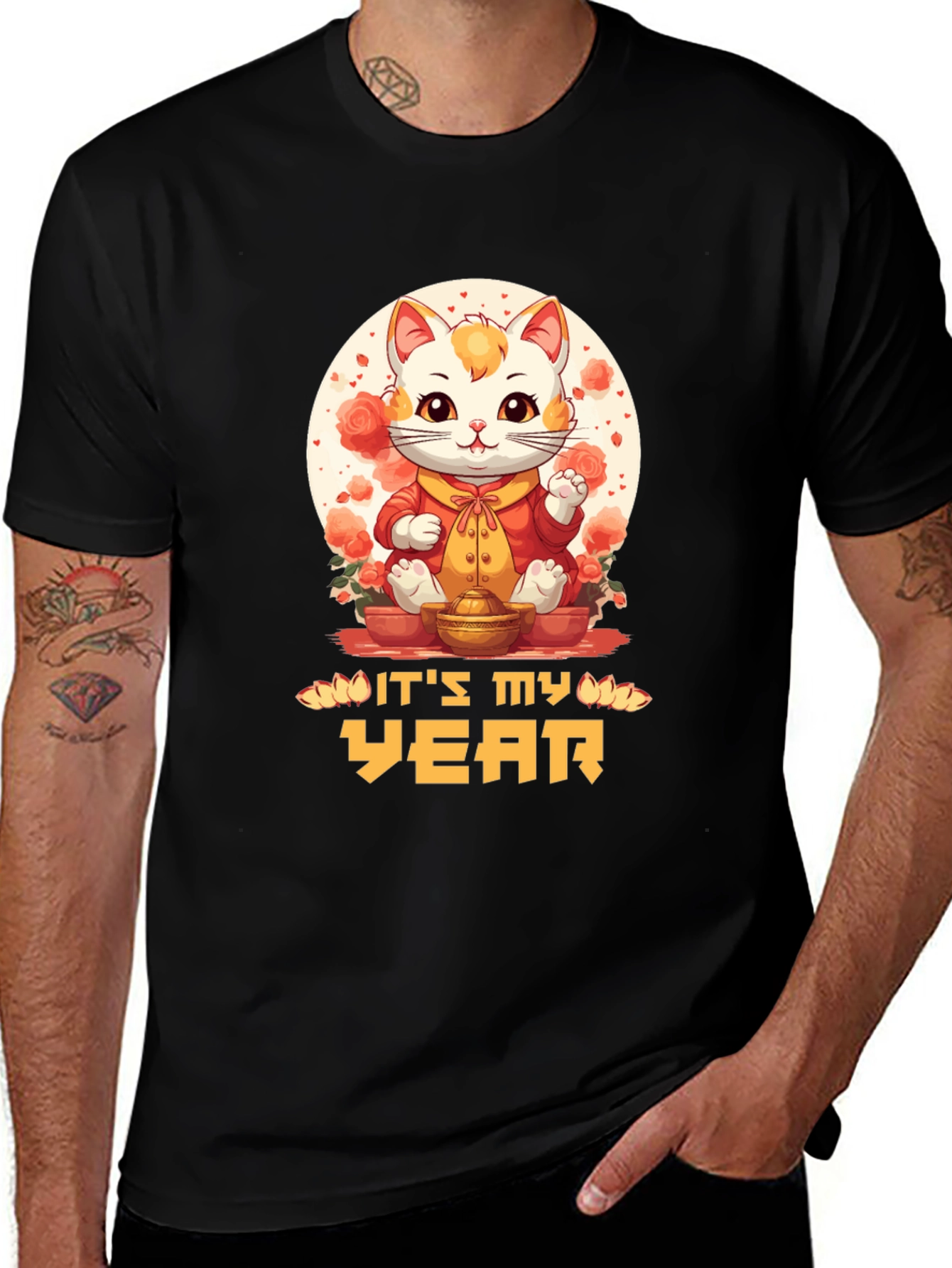 It's My Year Lucky Cat Graphic Tee