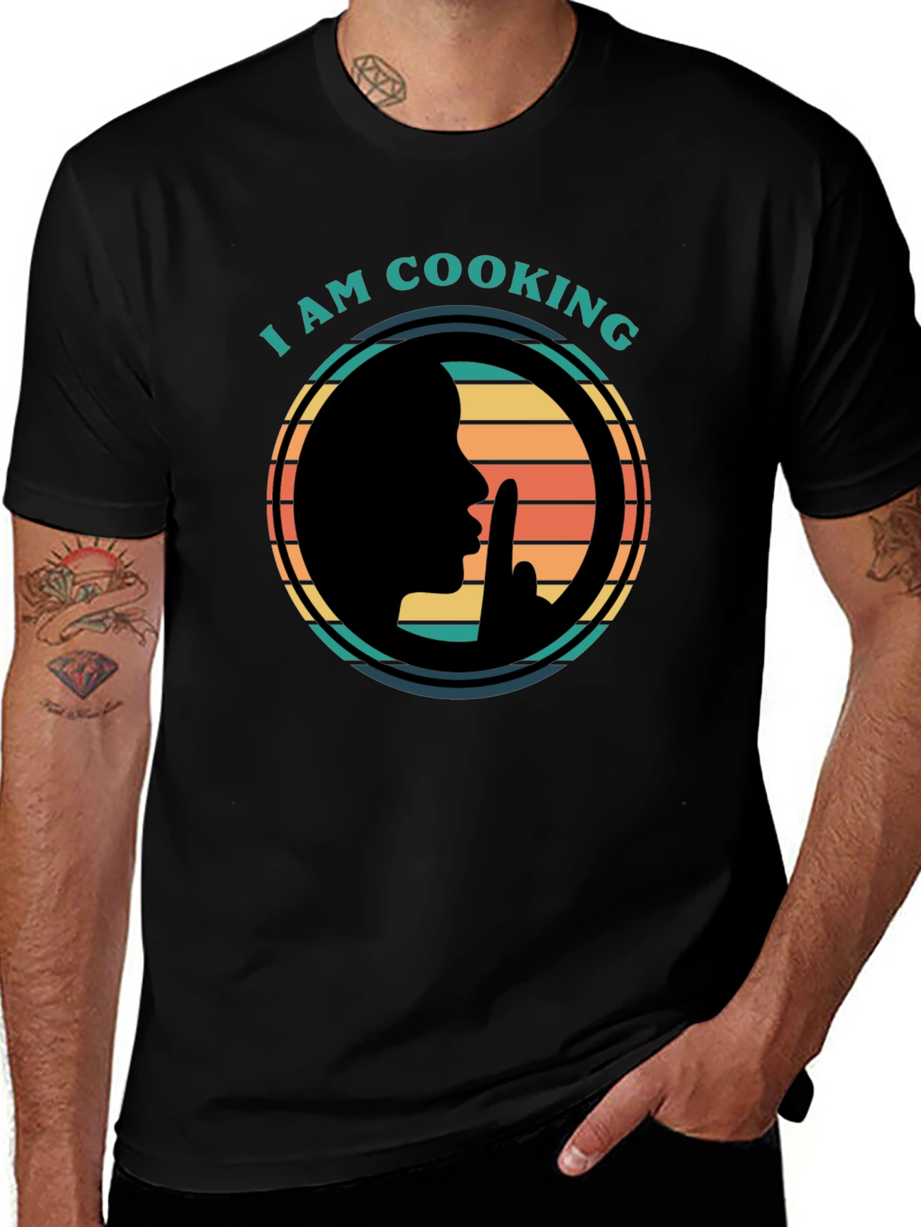 I Am Cooking Retro Graphic Tee