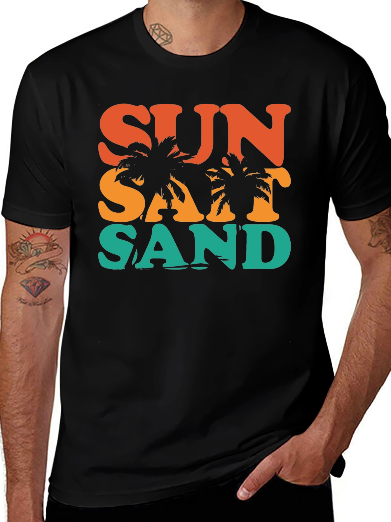 Variant 4 of Sun, Sand, and Sea T-Shirt 