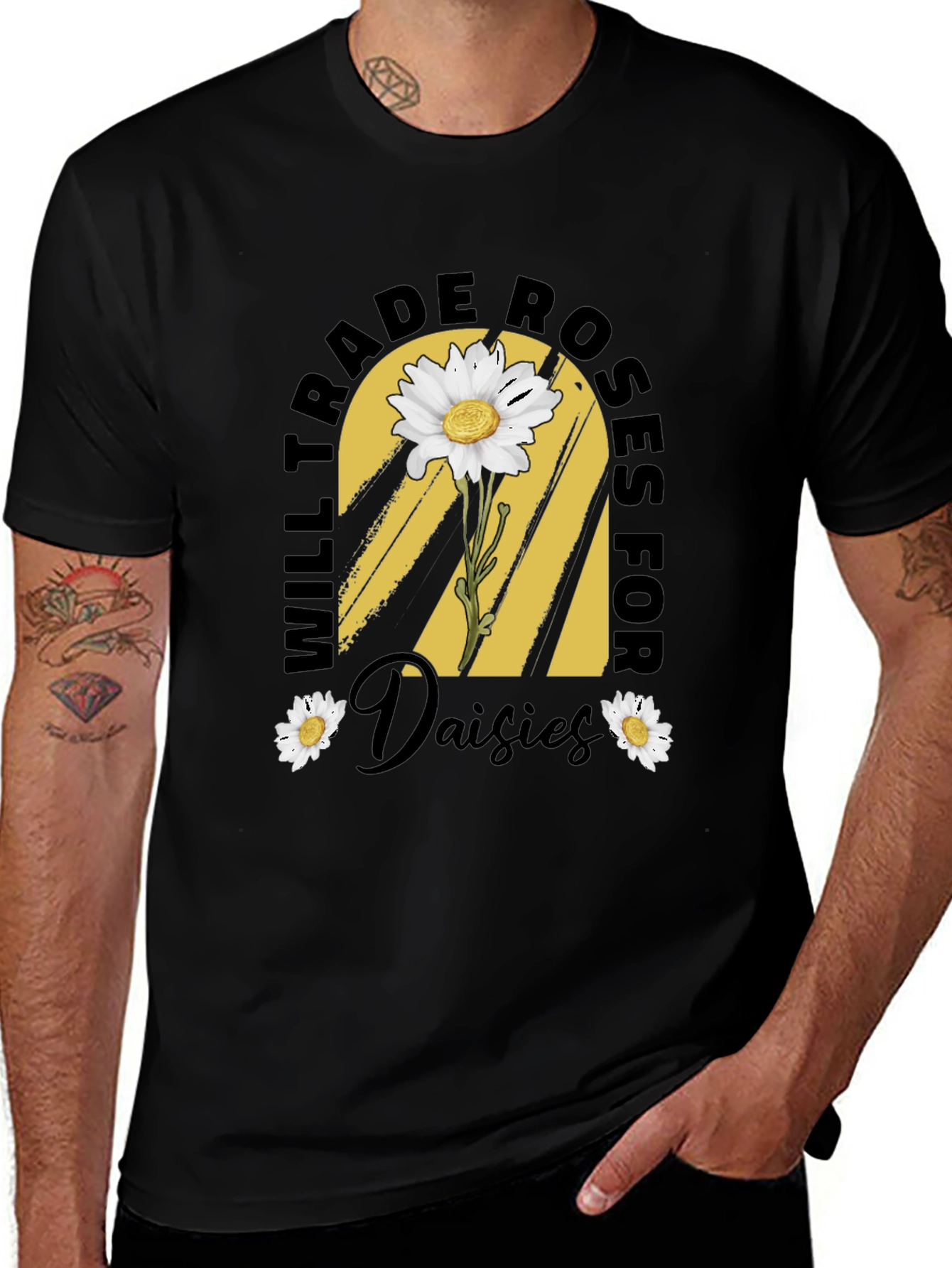 Variant 21 of Trade Roses for Daisies T-Shirt