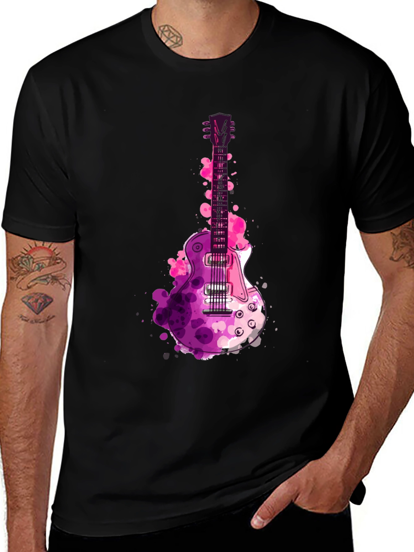 Variant 22 of Electric Guitar Graphic T-Shirt