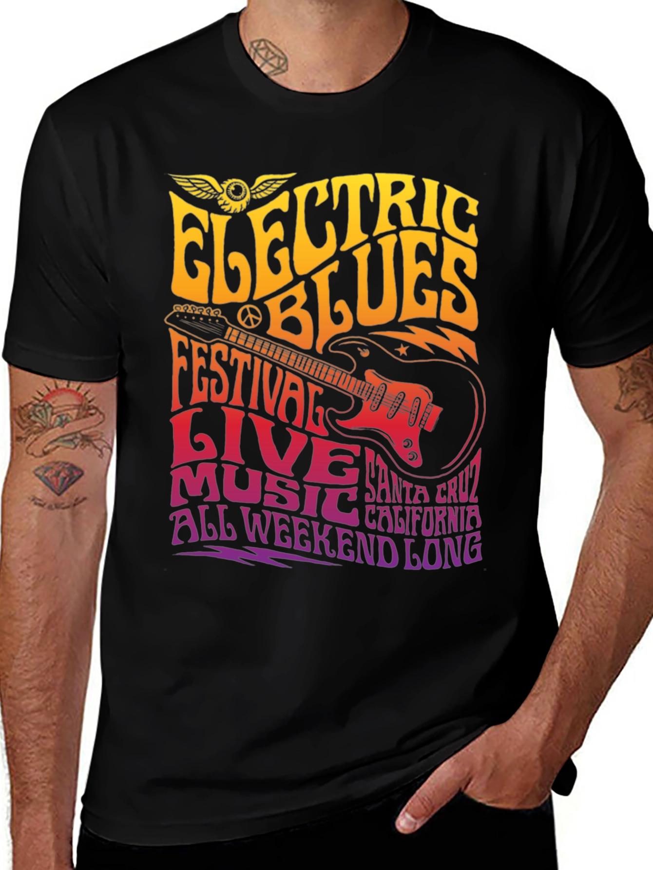 Variant 17 of Electric Blues Festival Graphic Tee