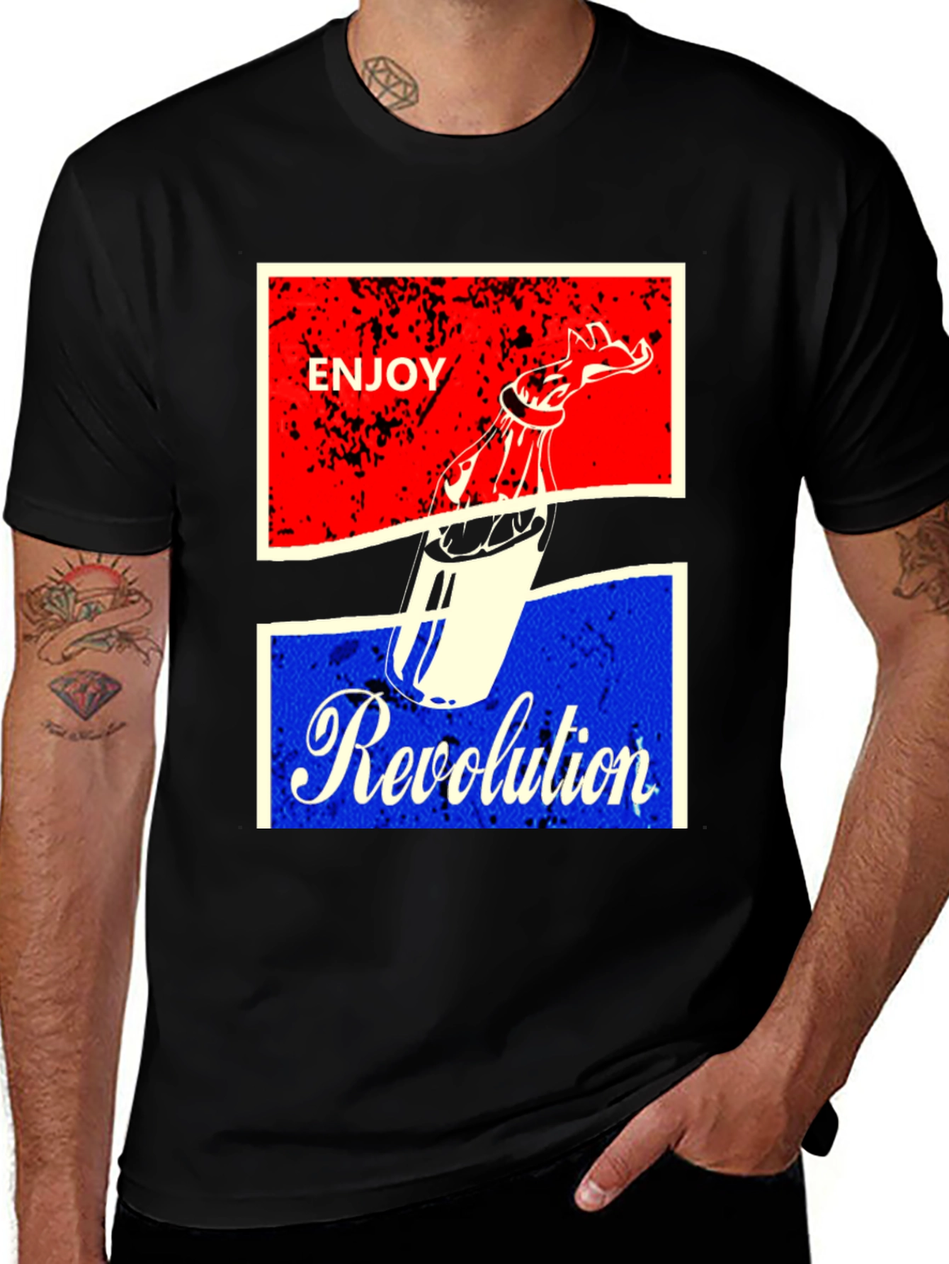 Variant 26 of Enjoy Revolution Graphic T-Shirt
