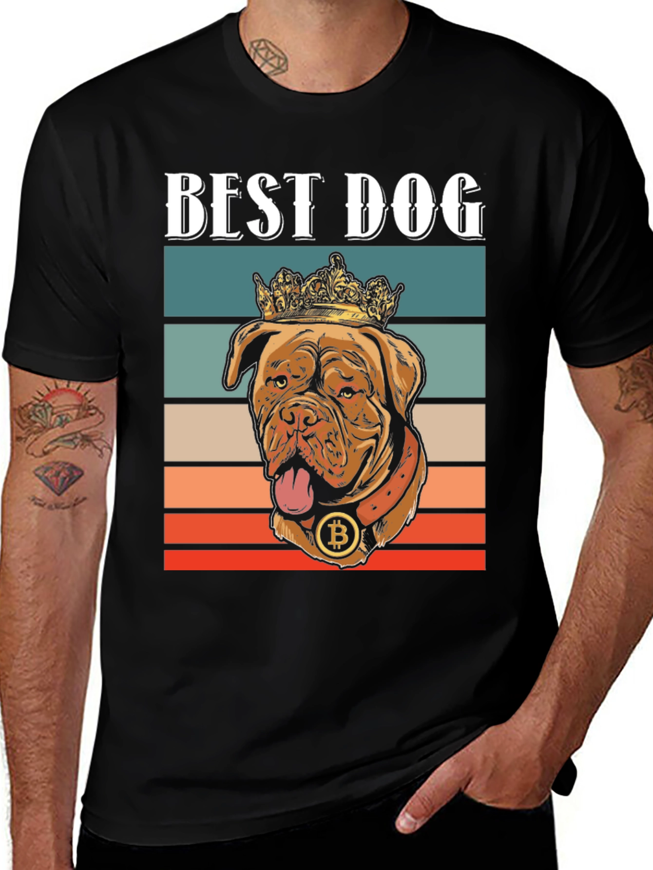 Variant 16 of Best Dog Bitcoin T-Shirt