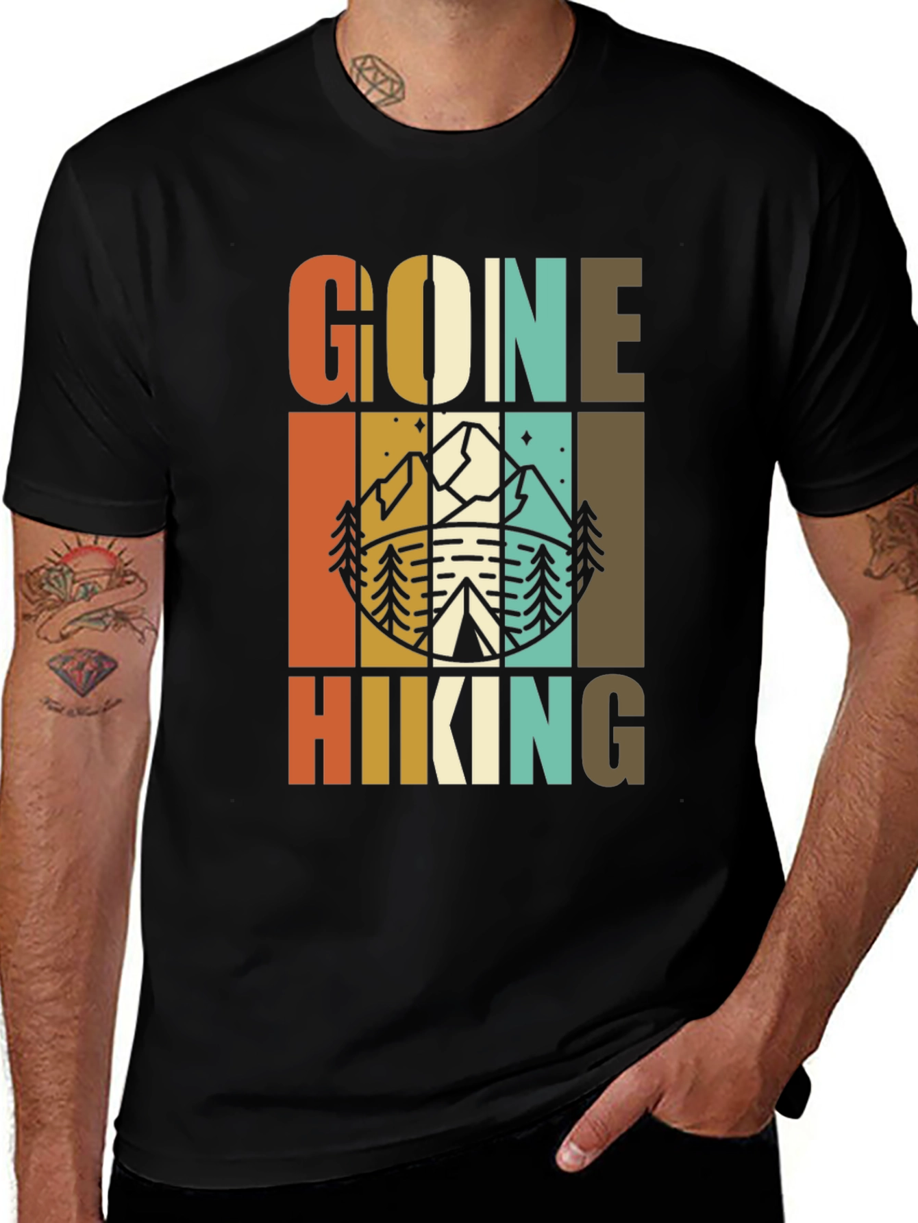 Variant 26 of Gone Hiking Graphic Tee