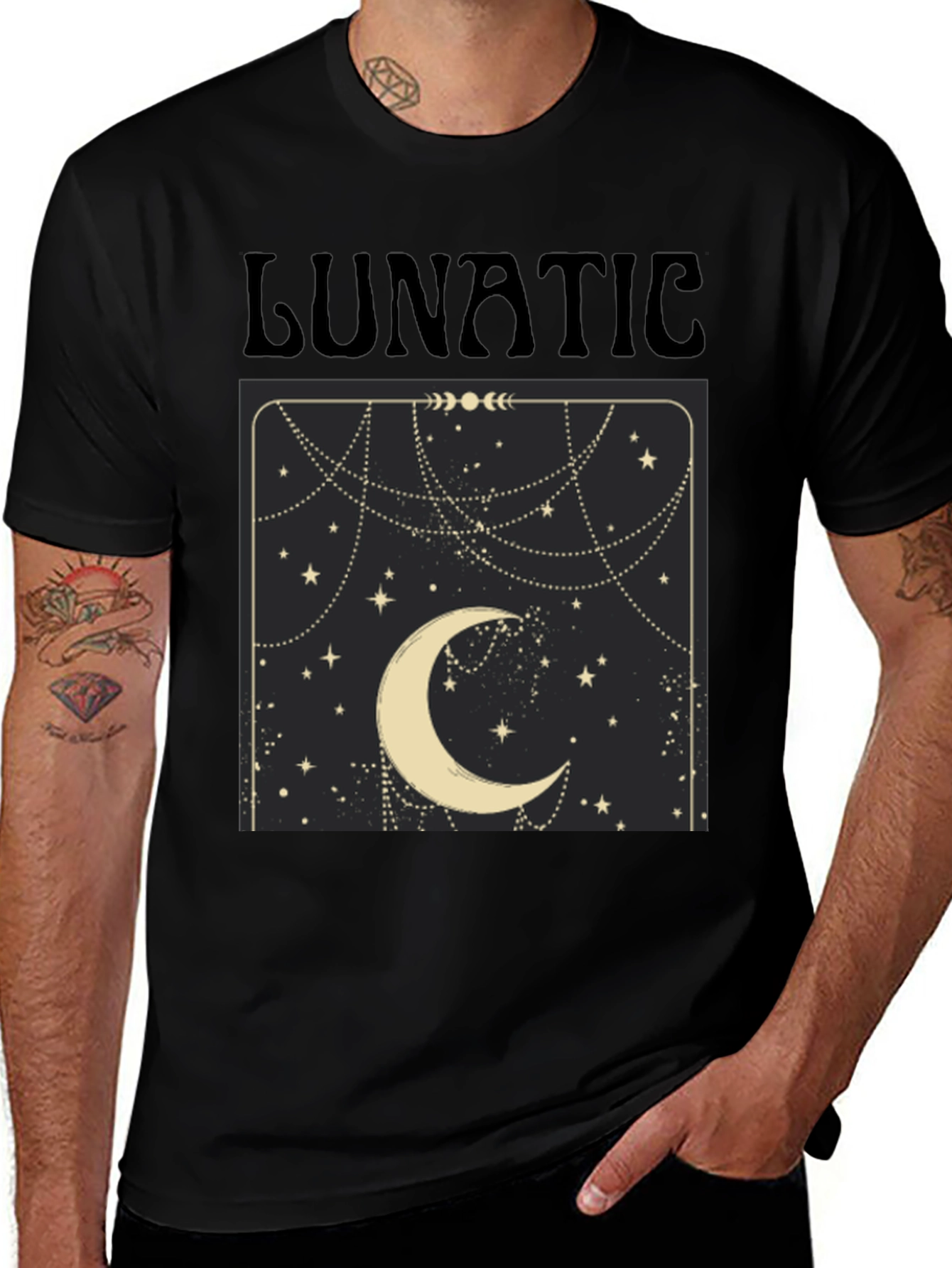 Variant 24 of Lunatic Moon Graphic T-Shirt