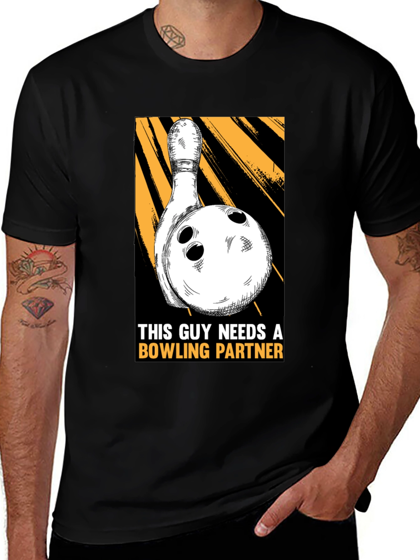 Variant 8 of Bowling Partner T-Shirt