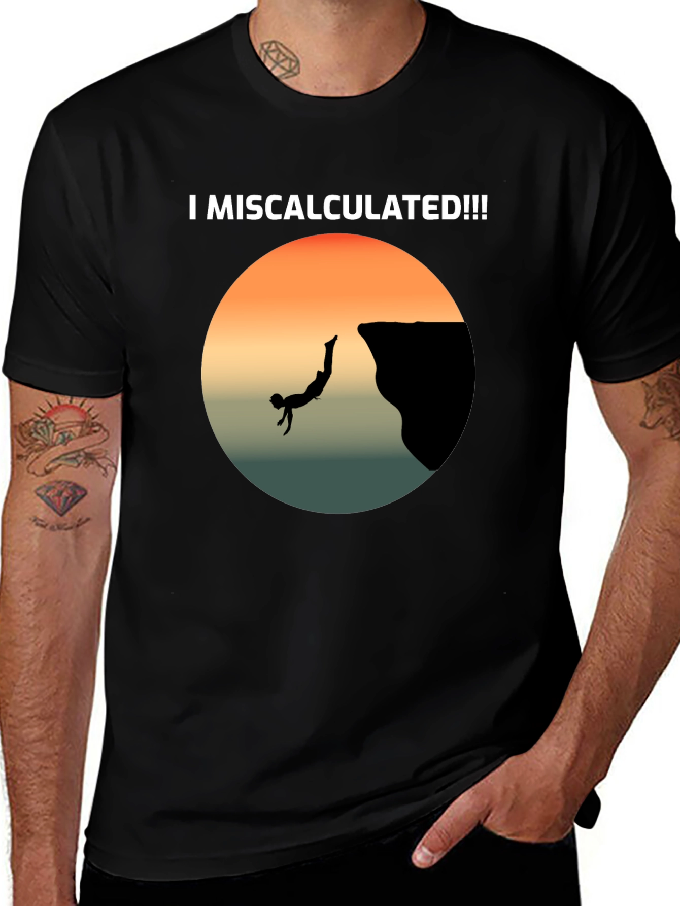 Variant 14 of I Miscalculated Funny Graphic Tee