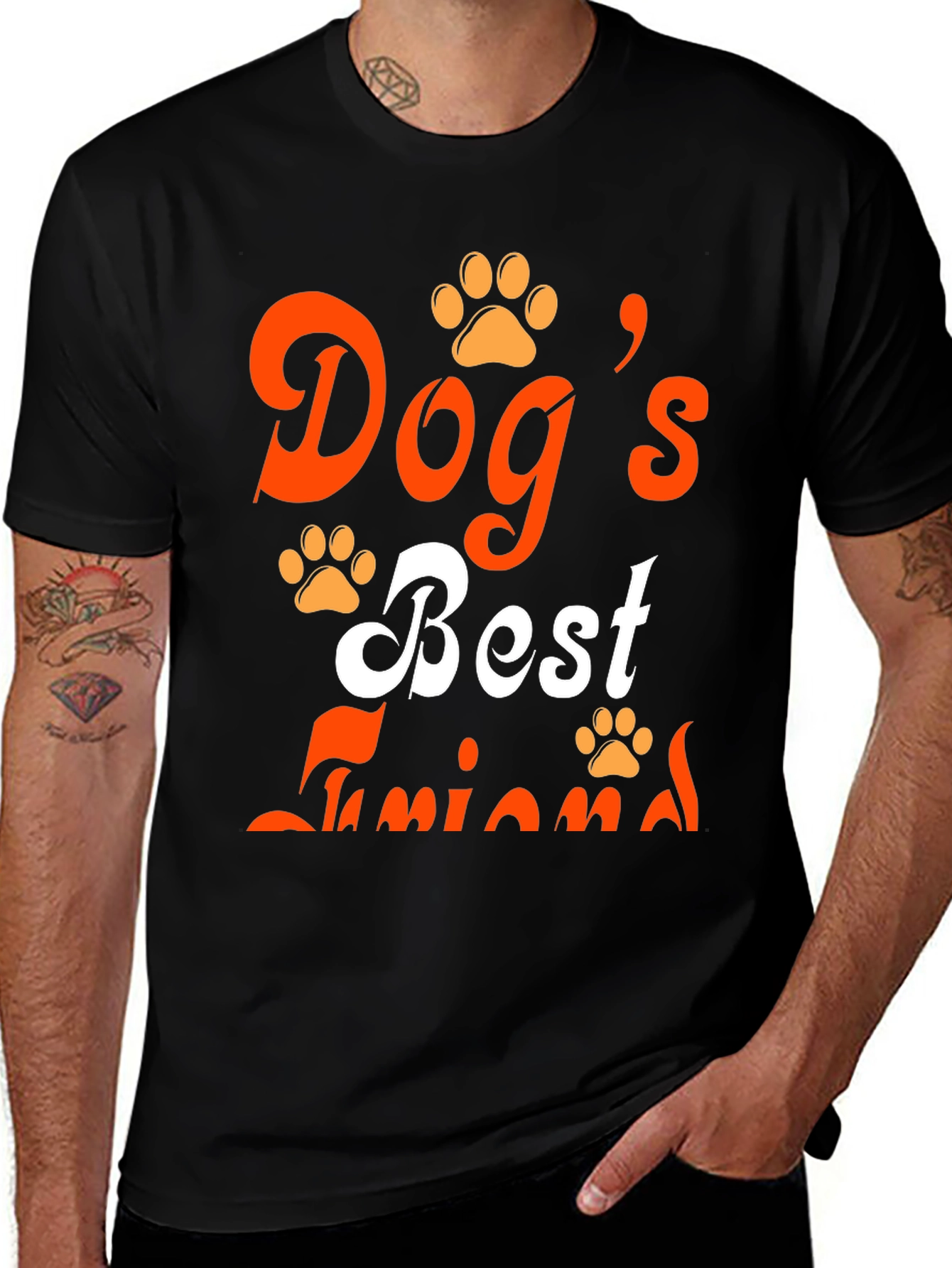 Variant 25 of Dog's Best Friend Graphic Tee