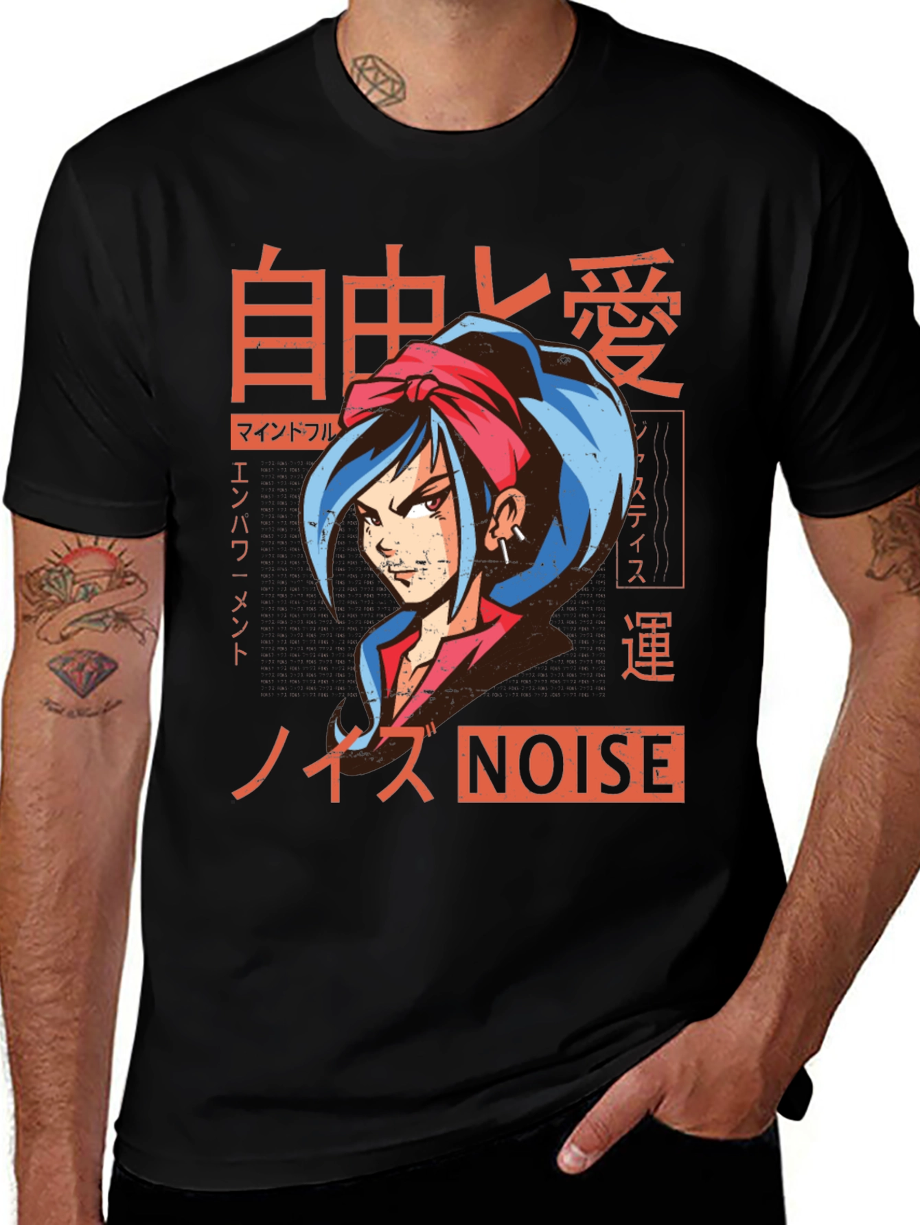 Variant 23 of Anime Girl Graphic Tee - Japanese Inspired Streetwear