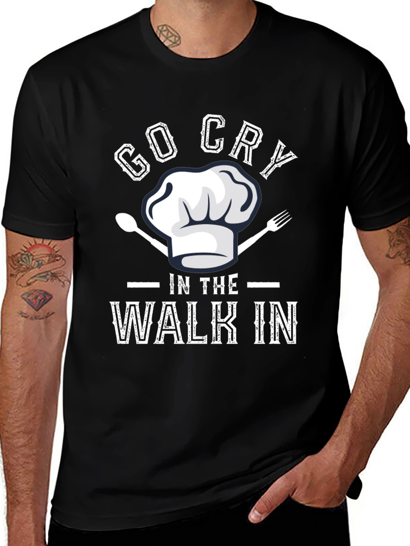 Go Cry In The Walk In Chef T-Shirt