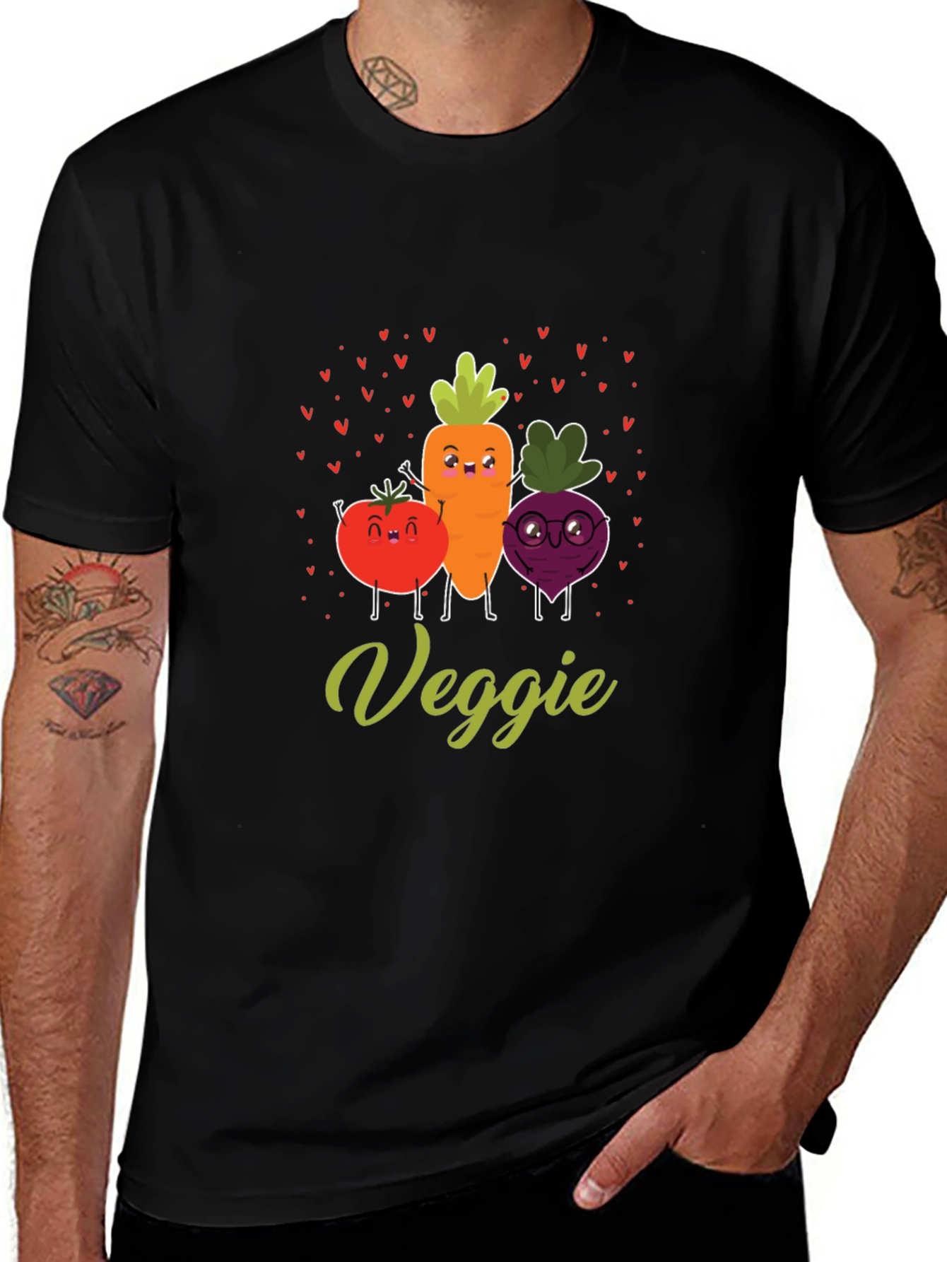 Veggie Friends Graphic T-Shirt - Cute & Stylish
