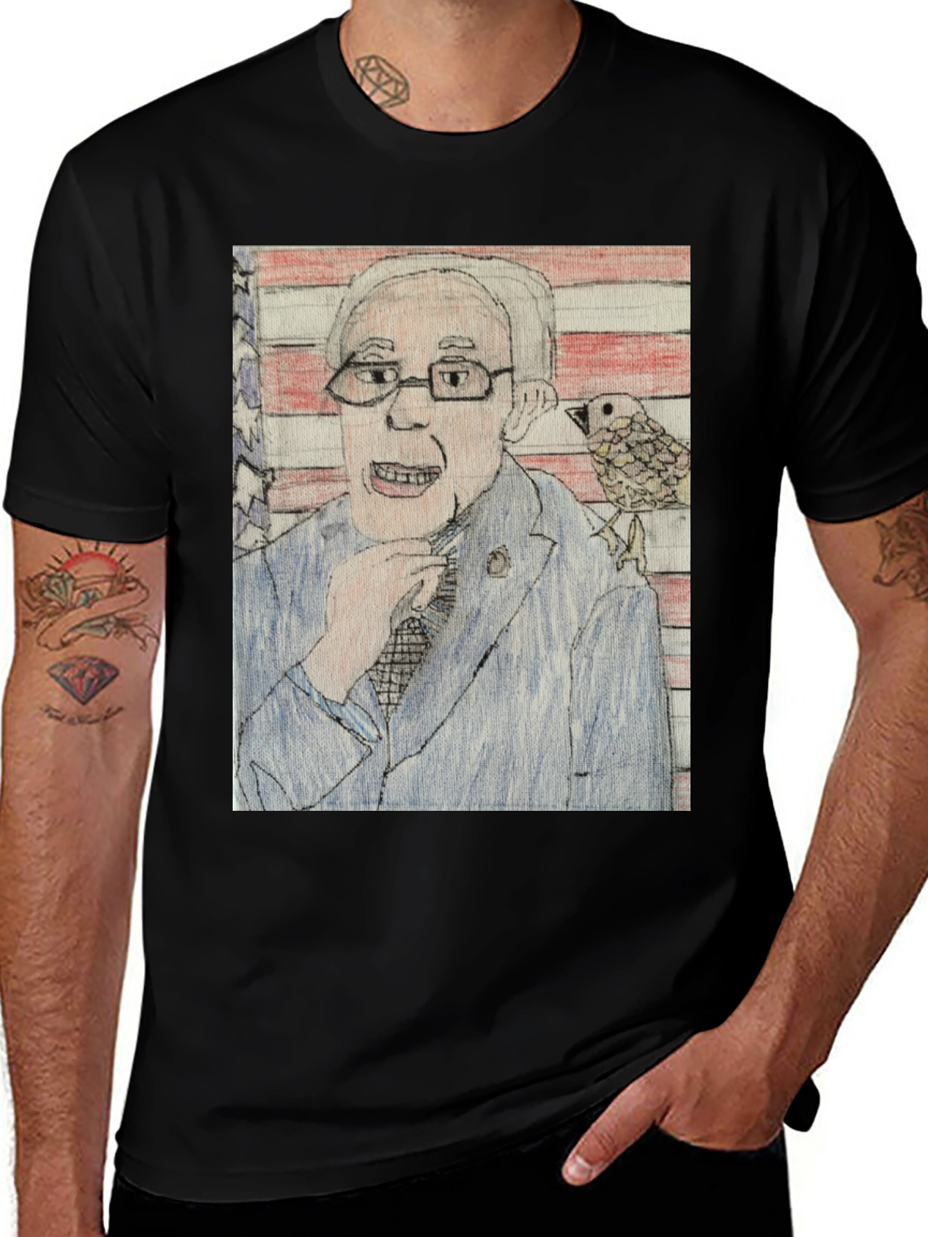 Variant 19 of Birdie Sanders T-Shirt