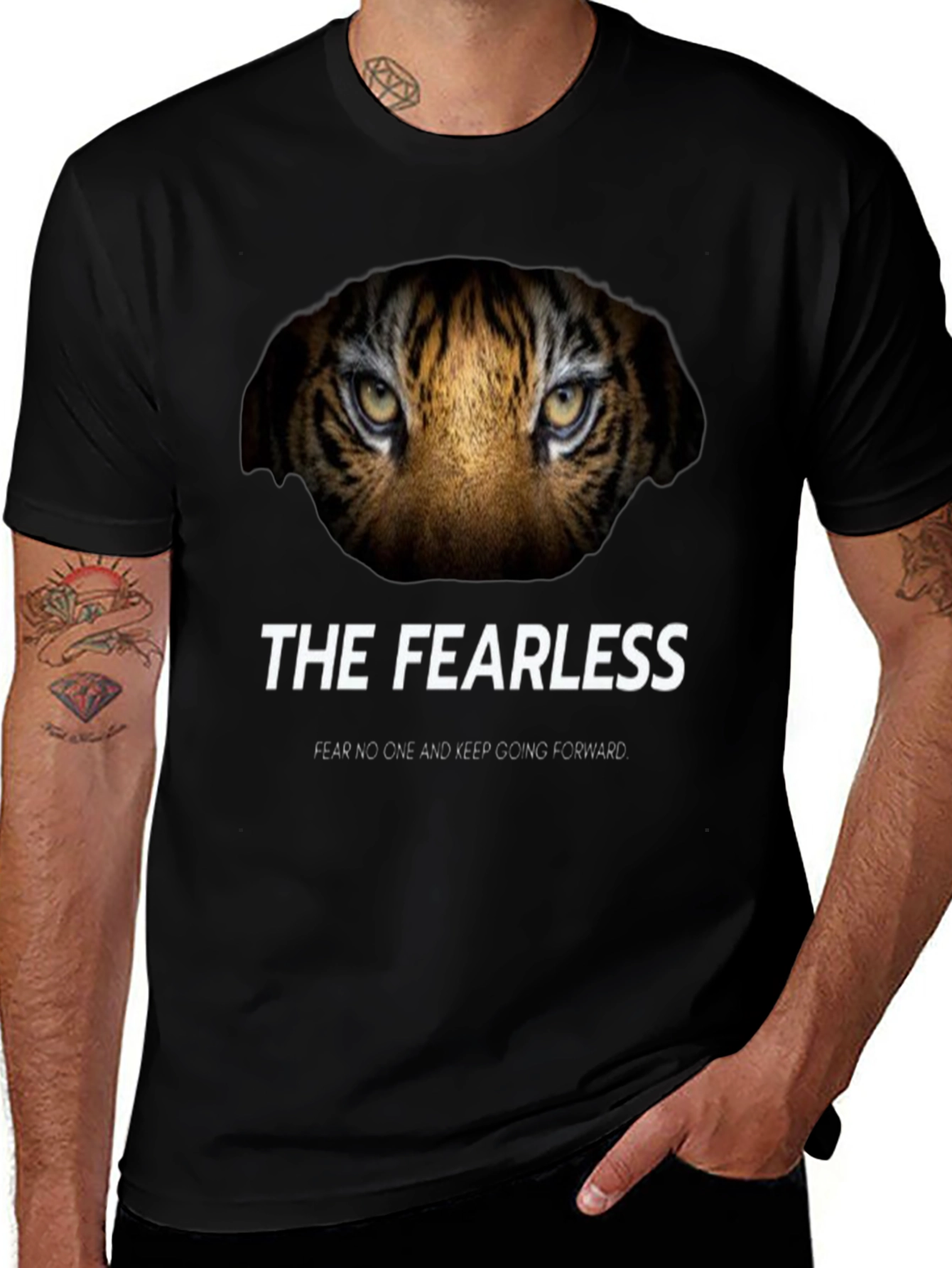 Variant 24 of The Fearless Tiger Graphic Tee