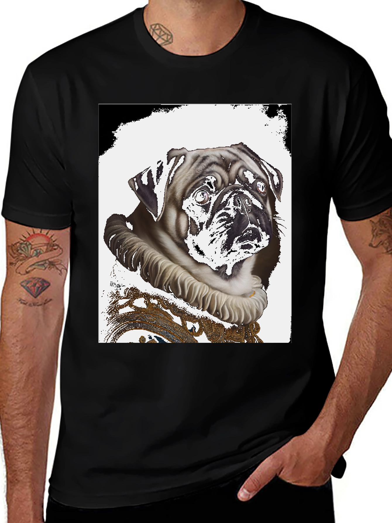 Renaissance Pug T-Shirt