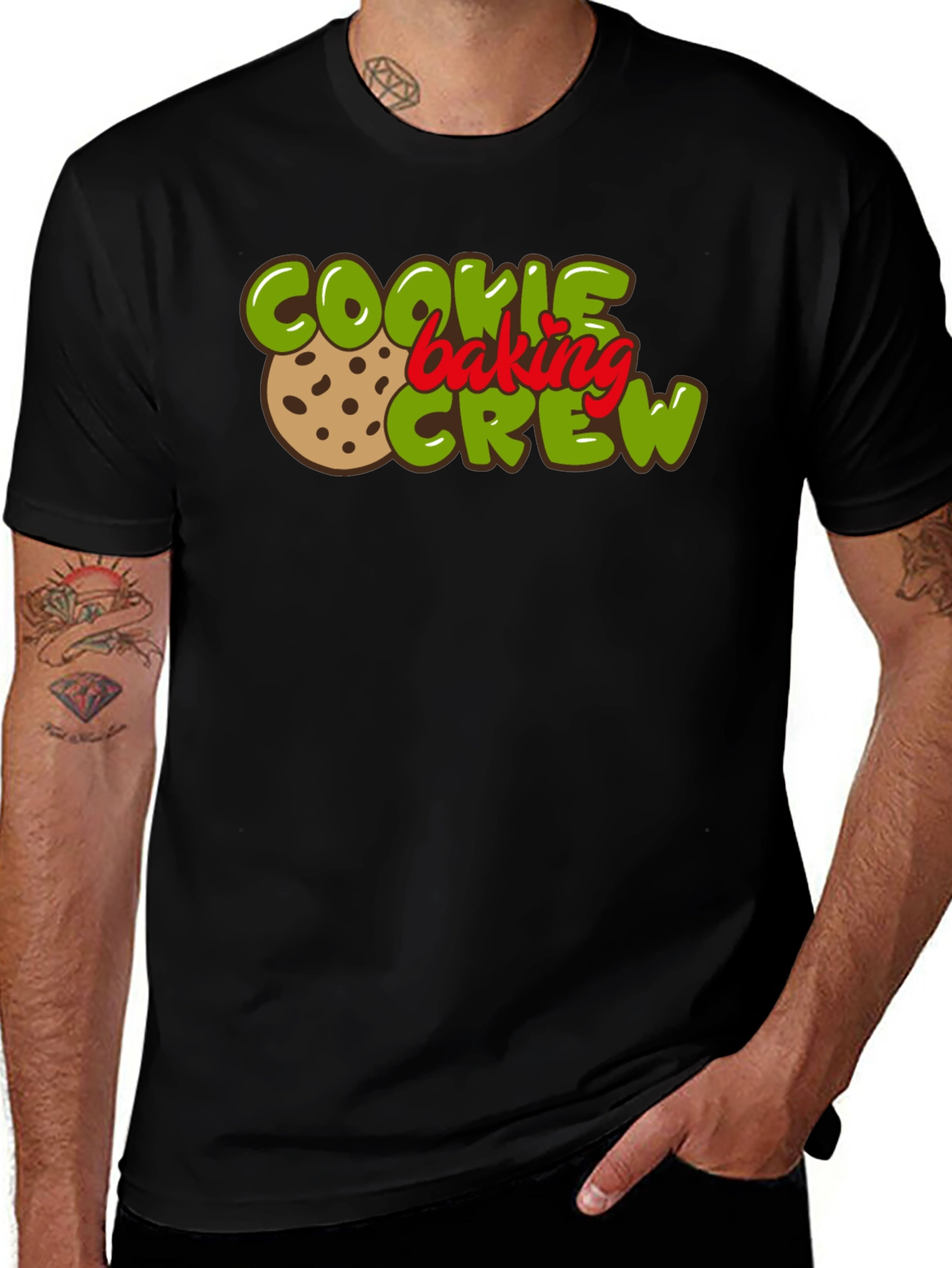 Variant 25 of Cookie Baking Crew Graphic T-Shirt