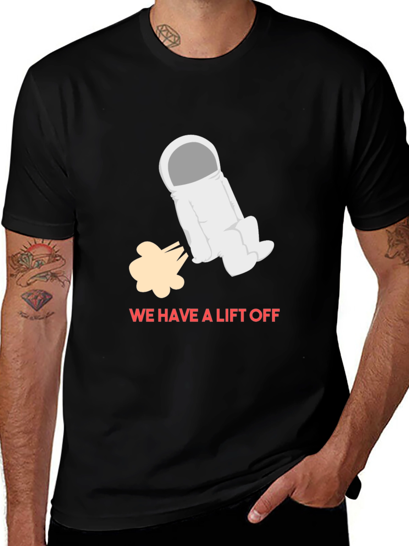 Variant 26 of We Have A Lift Off Astronaut T-Shirt