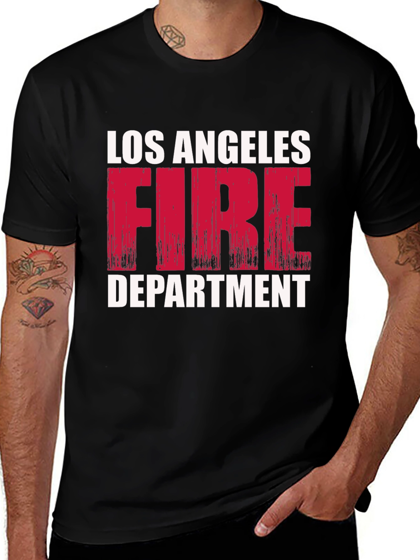 Los Angeles Fire Department Graphic T-Shirt