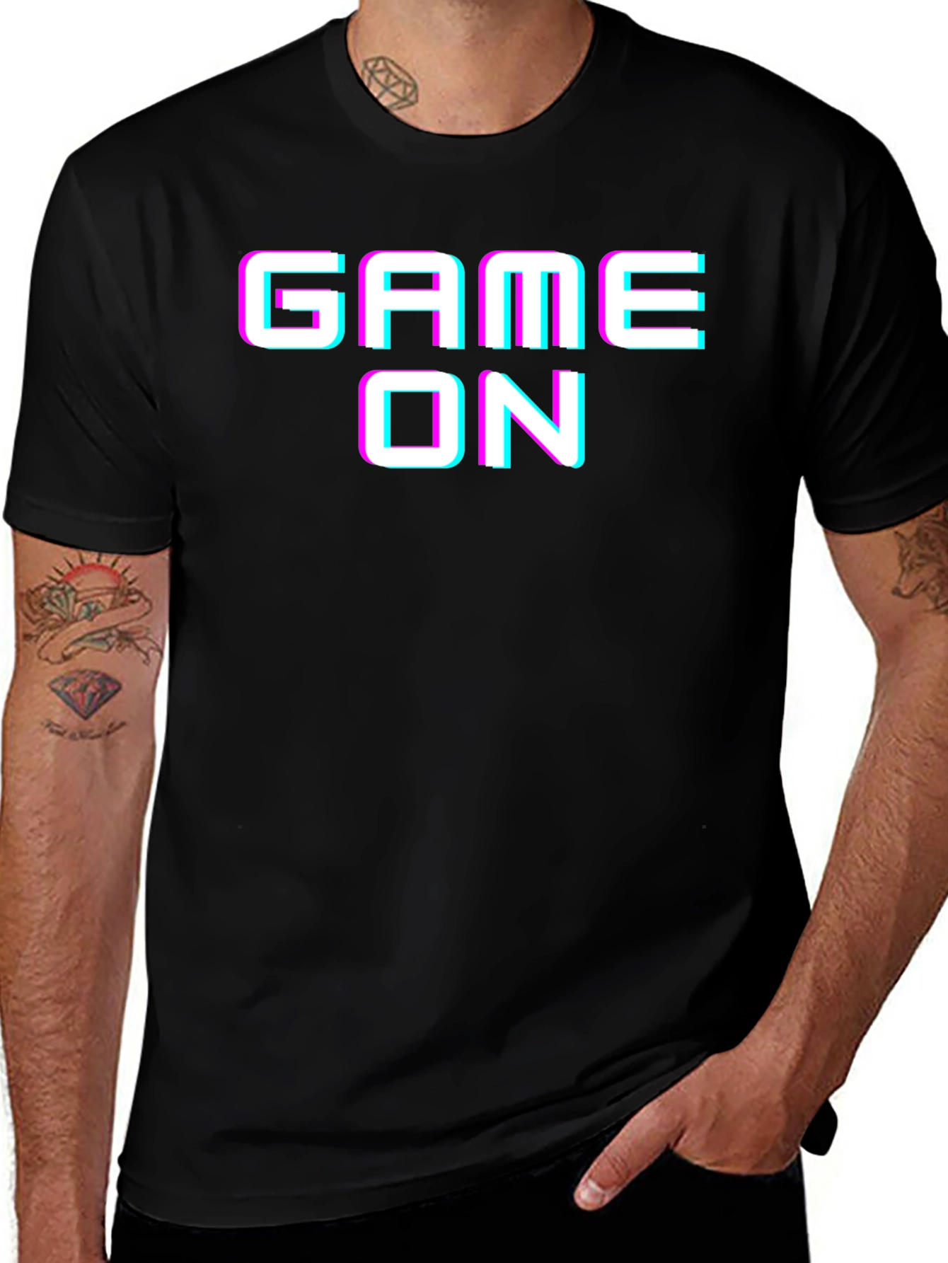 Variant 24 of Game On Graphic T-Shirt - Gamer Style Tee