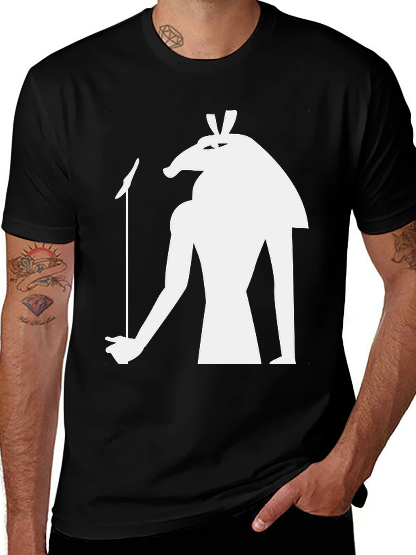 Egyptian God Seth Black T-Shirt