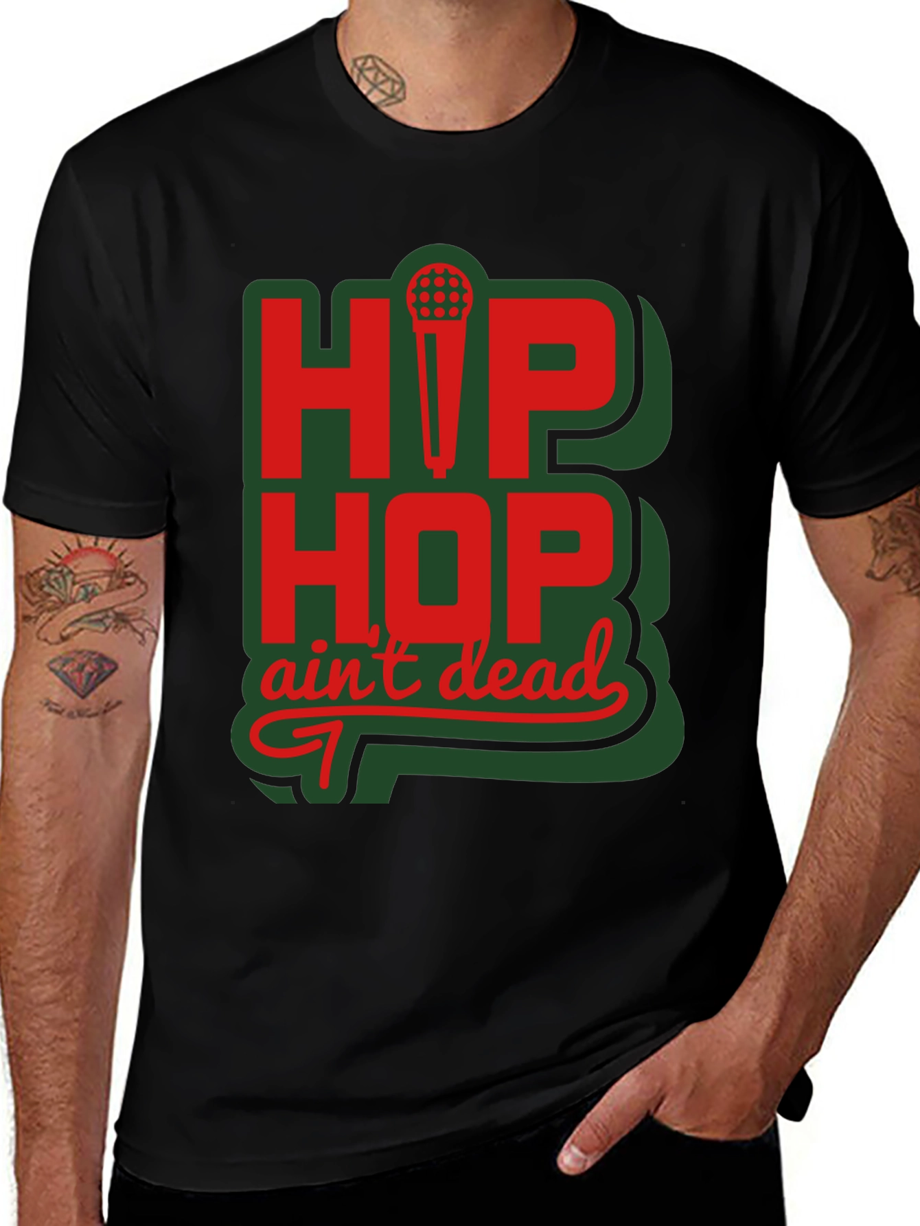 Variant 26 of Hip Hop Ain't Dead T-Shirt