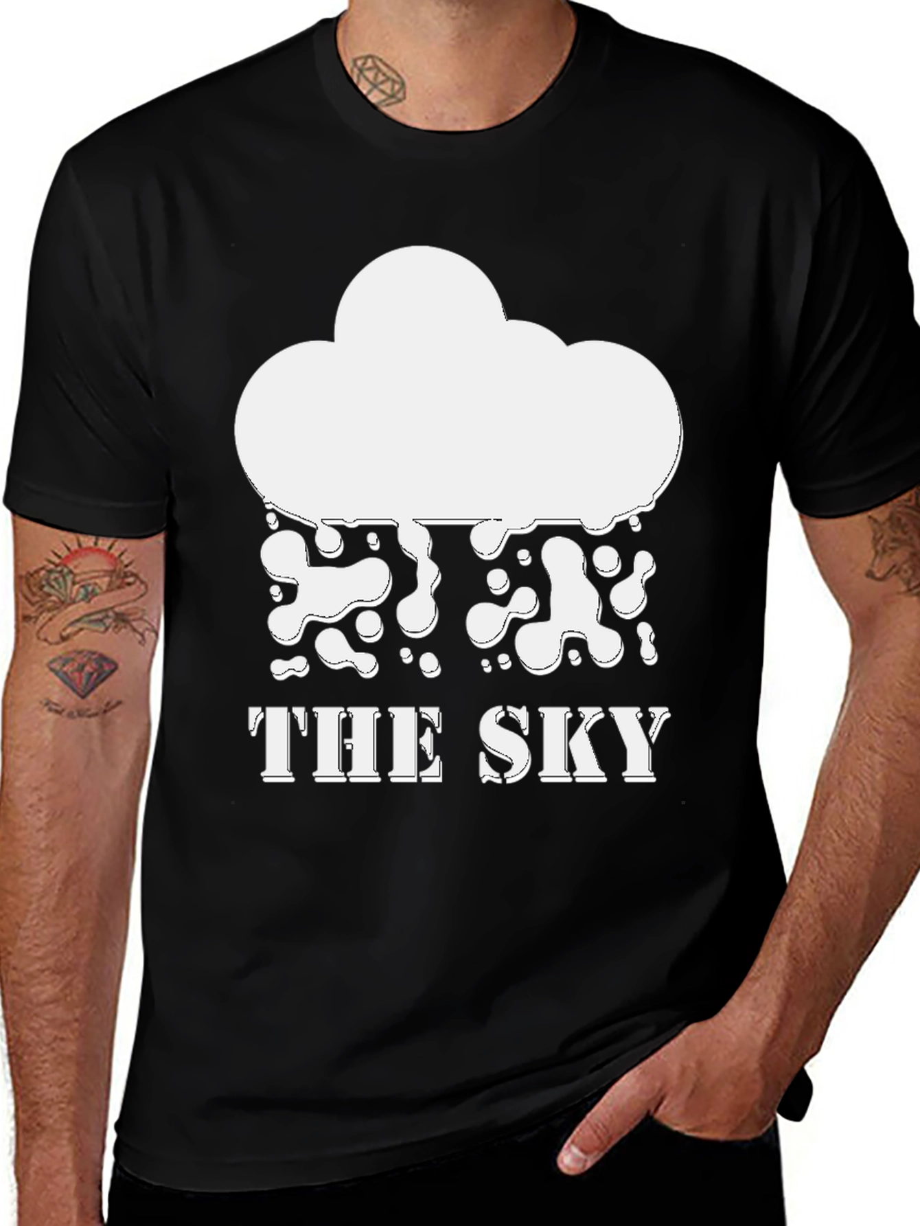 Variant 22 of The Sky Graphic Print T-Shirt - Unisex
