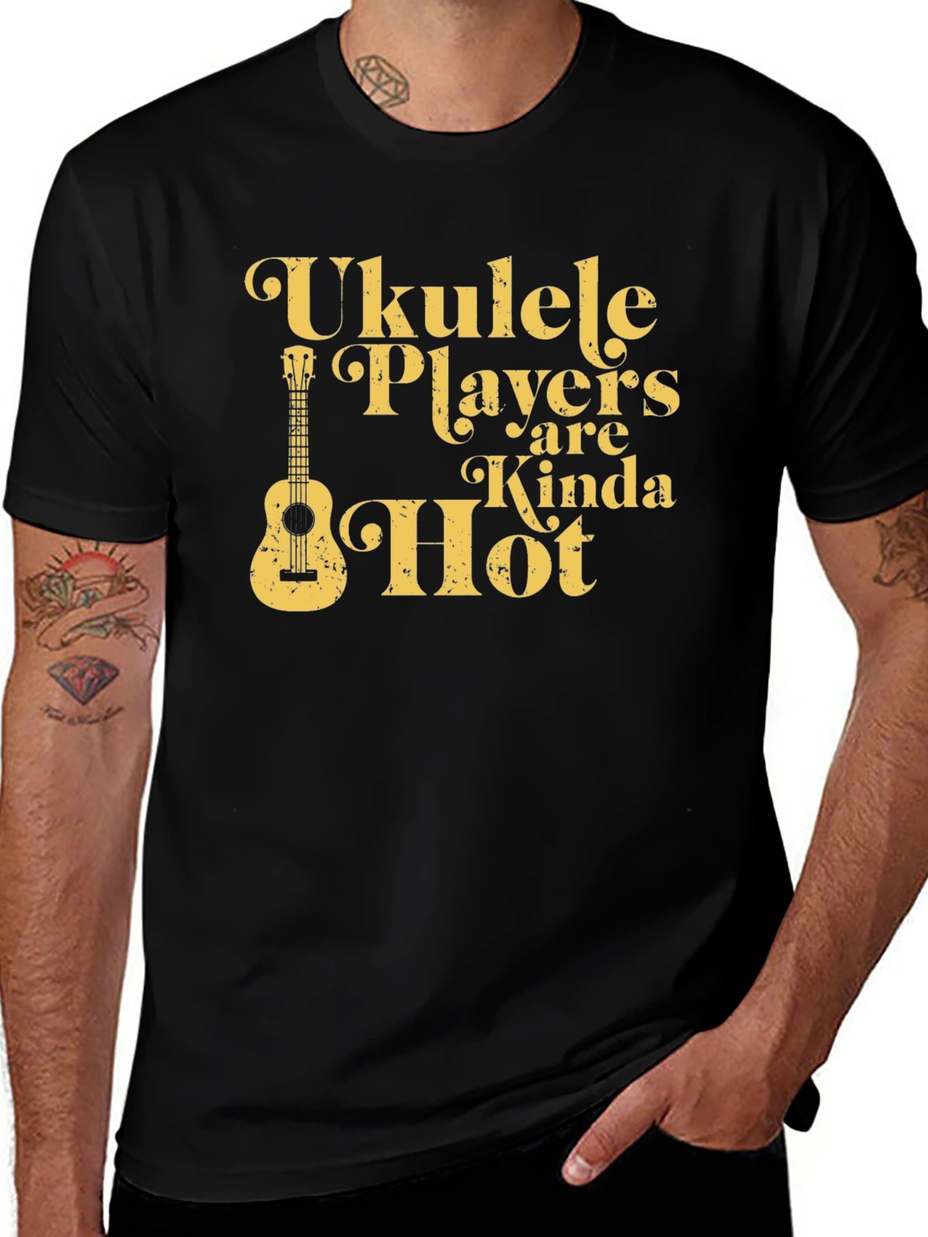 Ukulele Players are Kinda Hot Graphic Tee