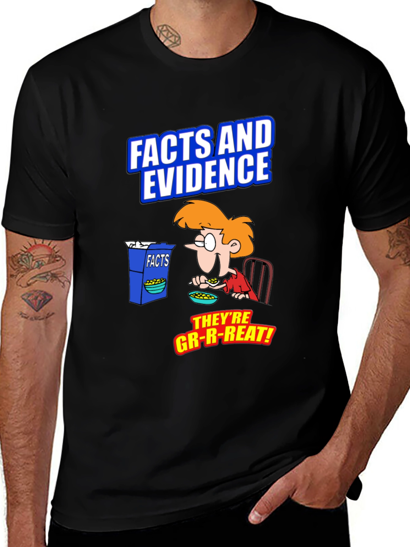 Variant 14 of Facts and Evidence T-Shirt