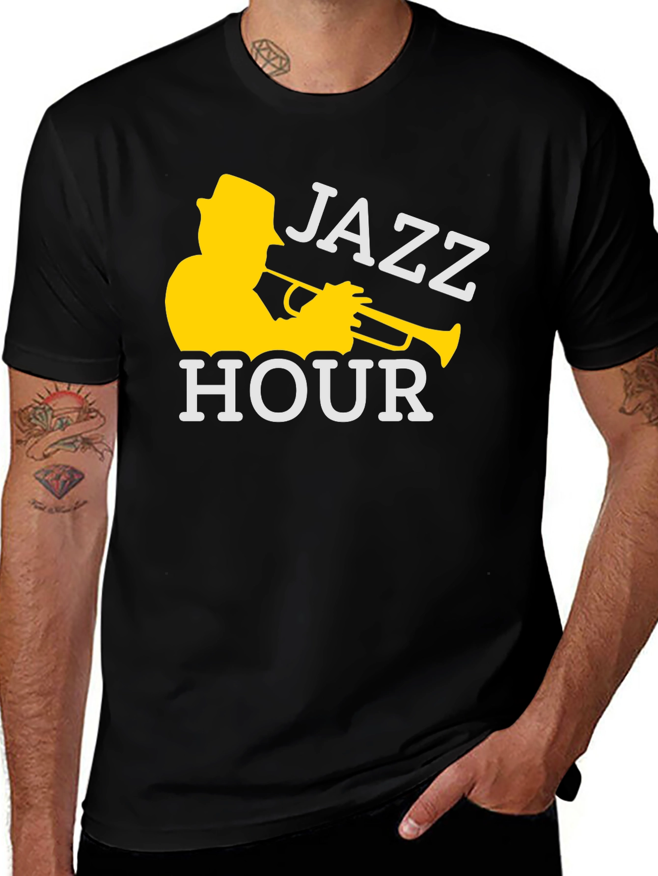 Variant 5 of Jazz Hour T-Shirt - Musician Tee