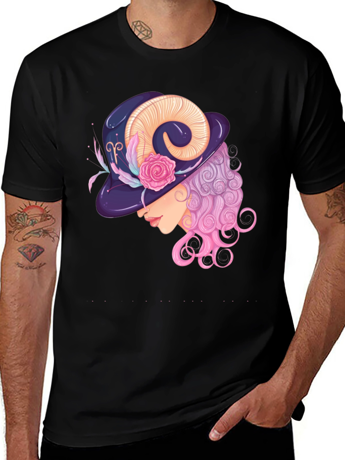 Variant 27 of Aries Zodiac Sign T-Shirt