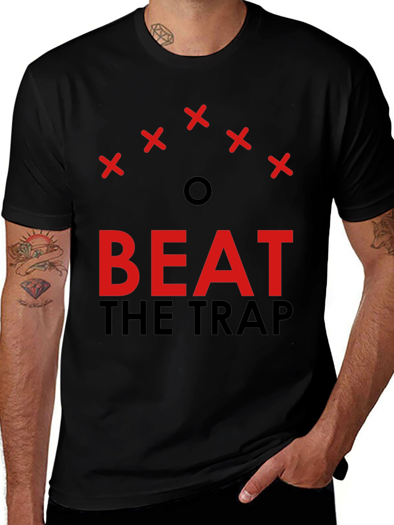 Variant 2 of Beat the Trap Graphic Tee