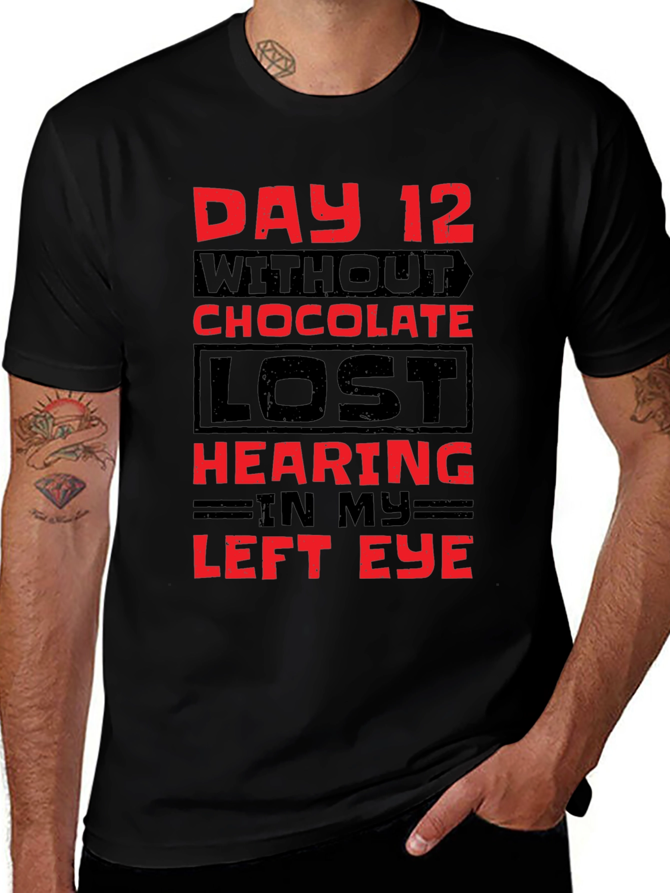 Variant 18 of Day 12 Without Chocolate T-Shirt