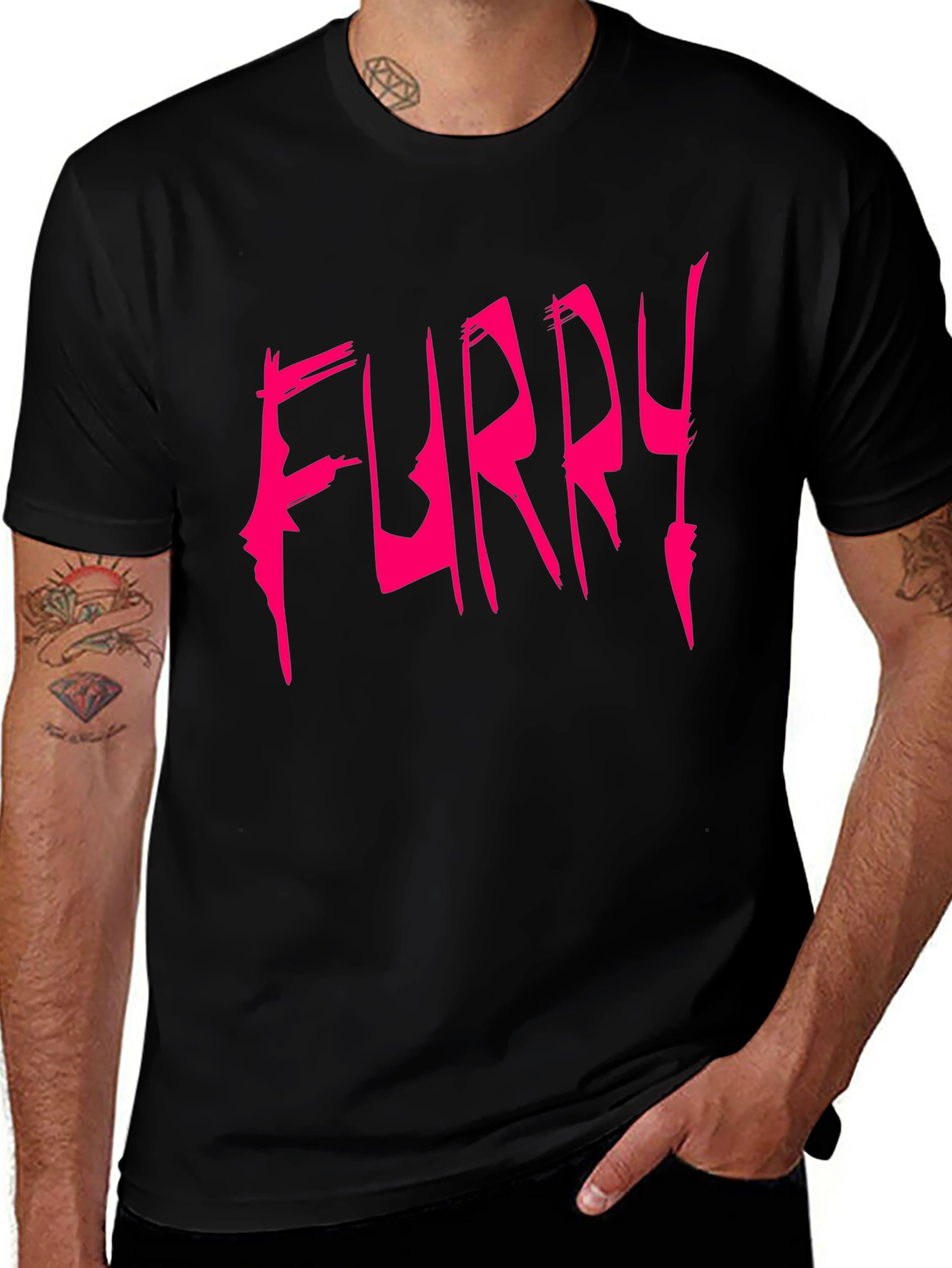 Variant 16 of Furry Graphic Tee - Bold Statement Shirt