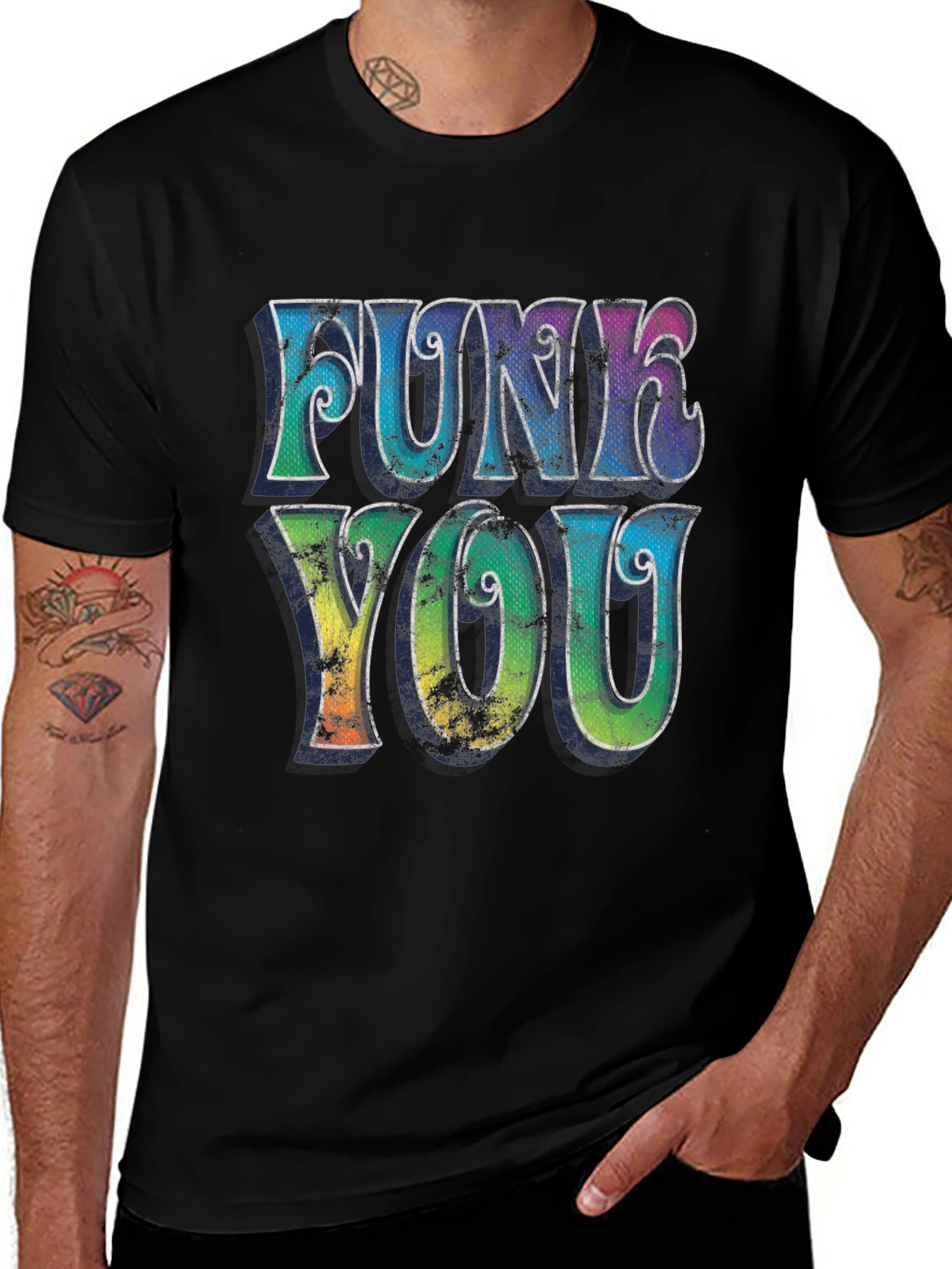 Variant 5 of Funky Tie Dye T-Shirt