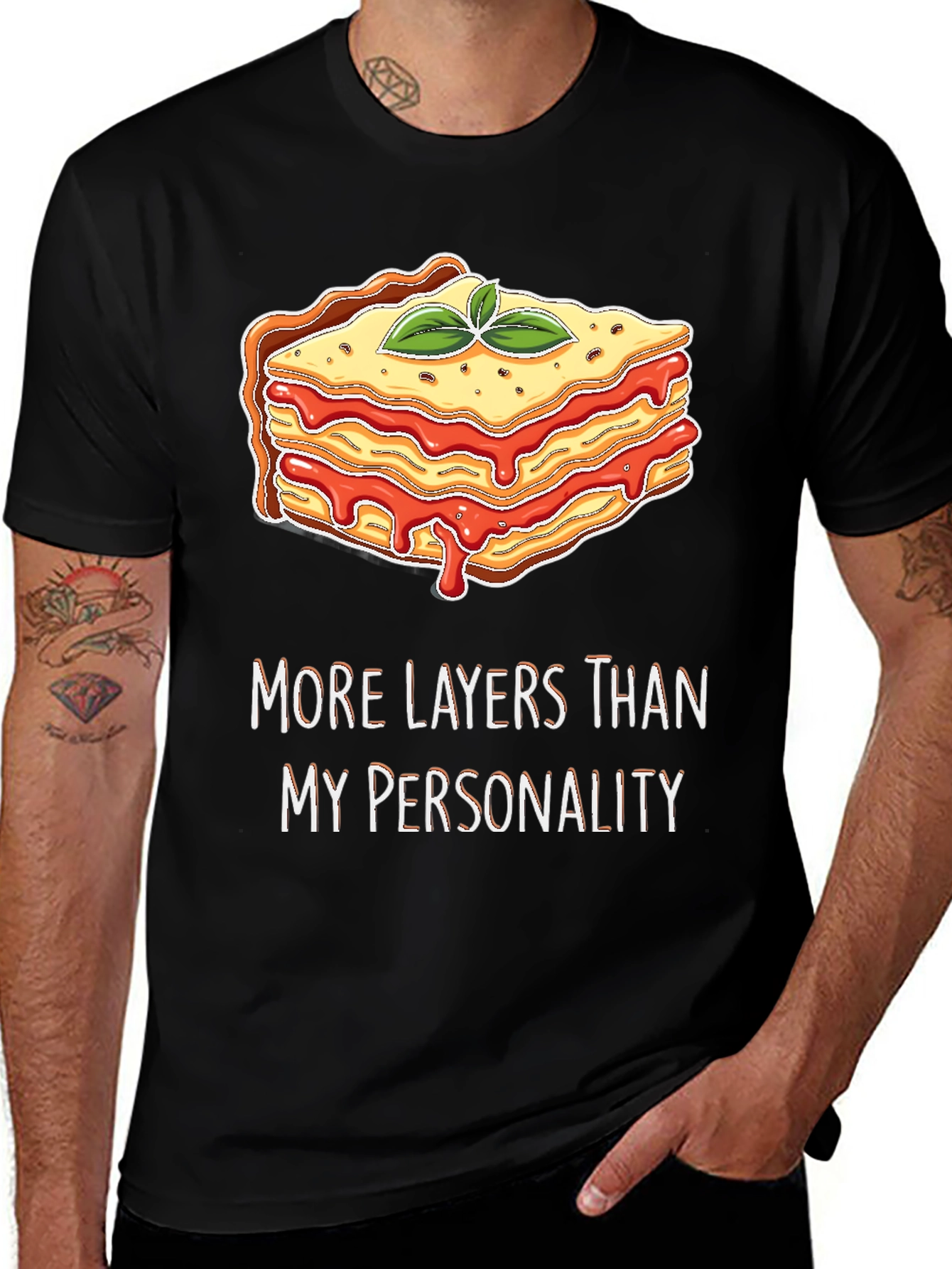 Variant 7 of Layered Personality T-Shirt