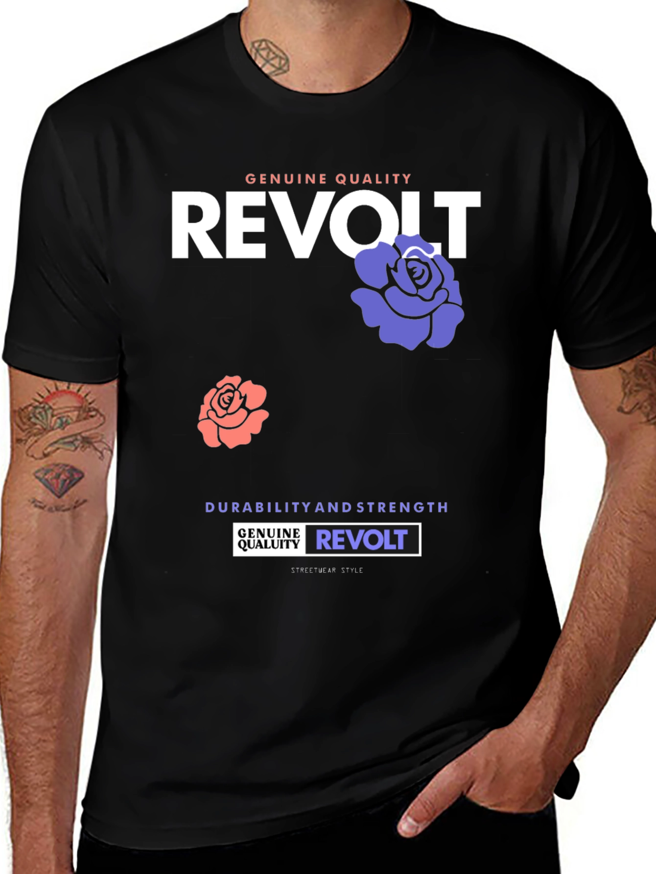 Variant 11 of Revolt Graphic Print T-Shirt
