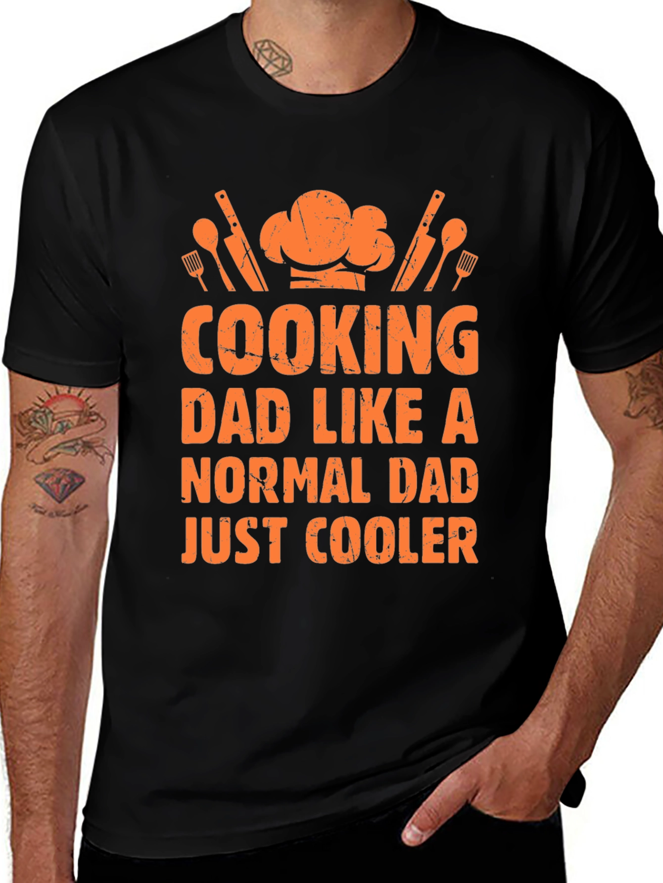 Variant 24 of Cooking Dad T-Shirt - Cool Chef Father's Day Tee