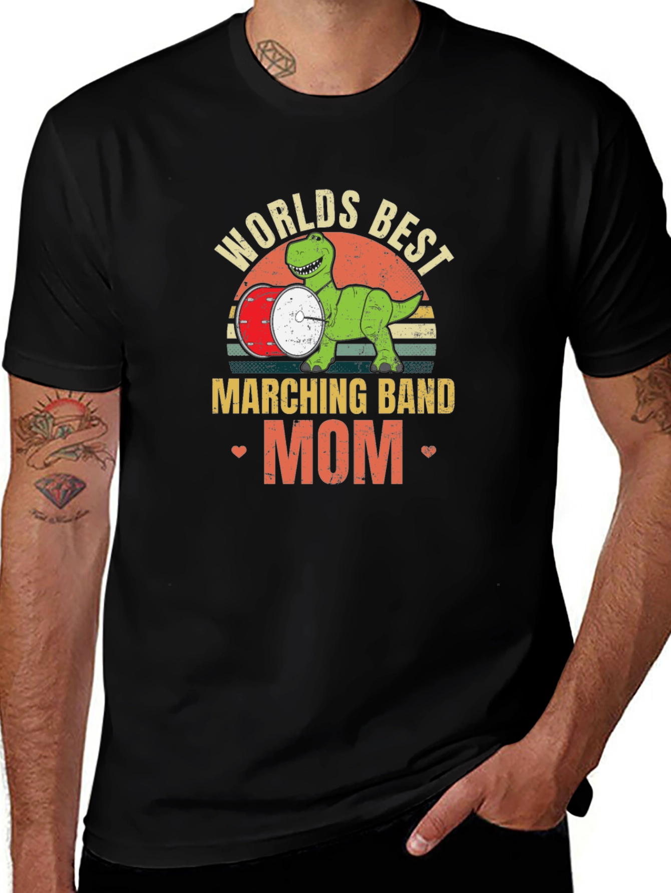 Variant 27 of Worlds Best Marching Band Mom T-Shirt