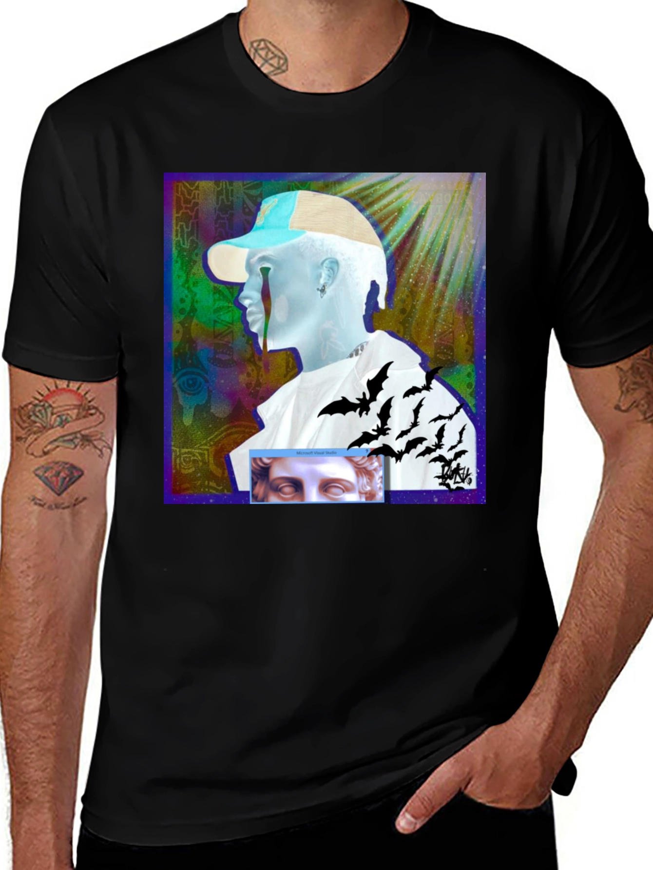 Variant 21 of Unique Graphic Print Tee