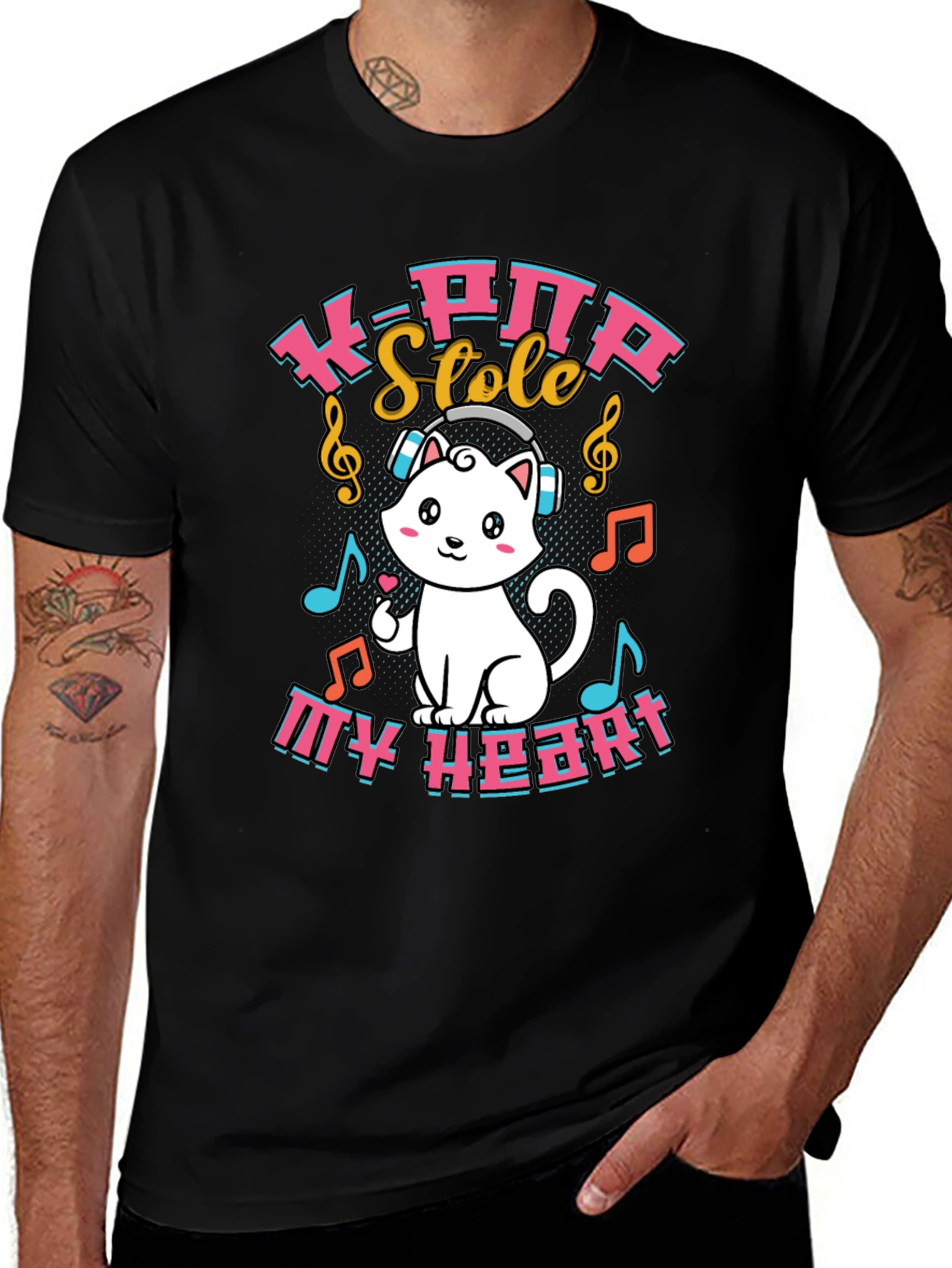 K-Pop Stole My Heart T-Shirt
