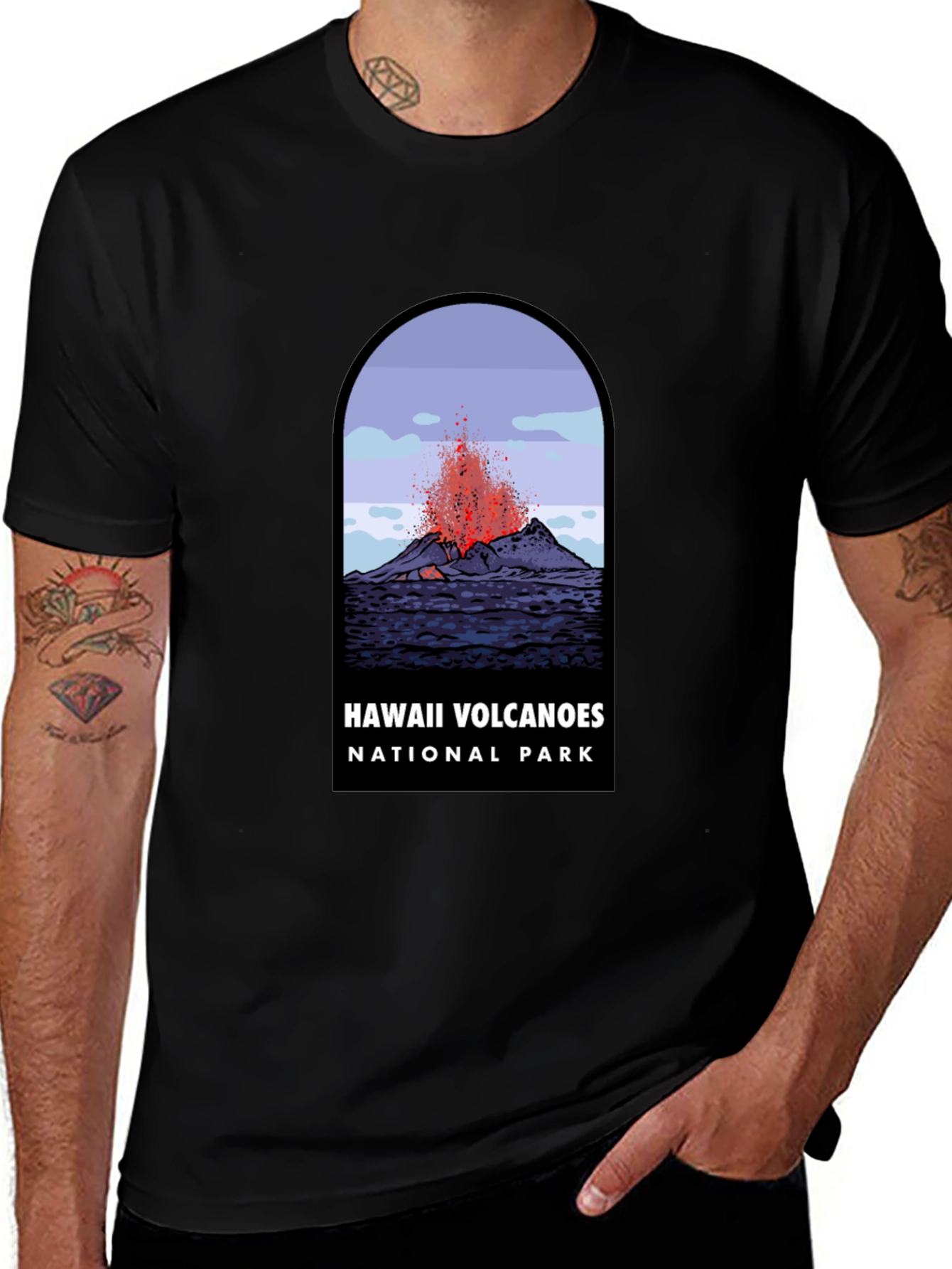 Hawaii Volcanoes National Park Graphic Tee