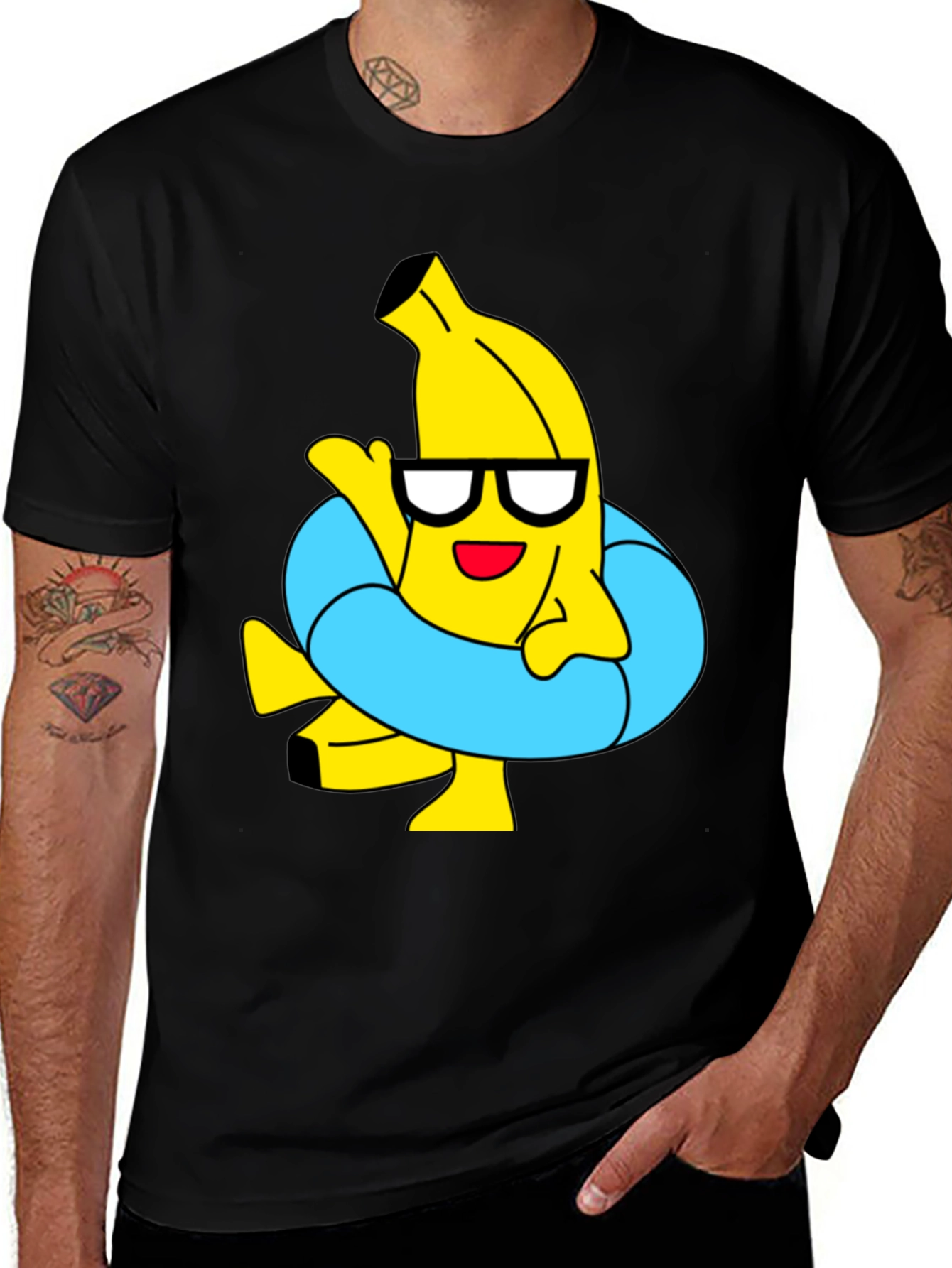 Variant 9 of Fun Banana Graphic T-Shirt