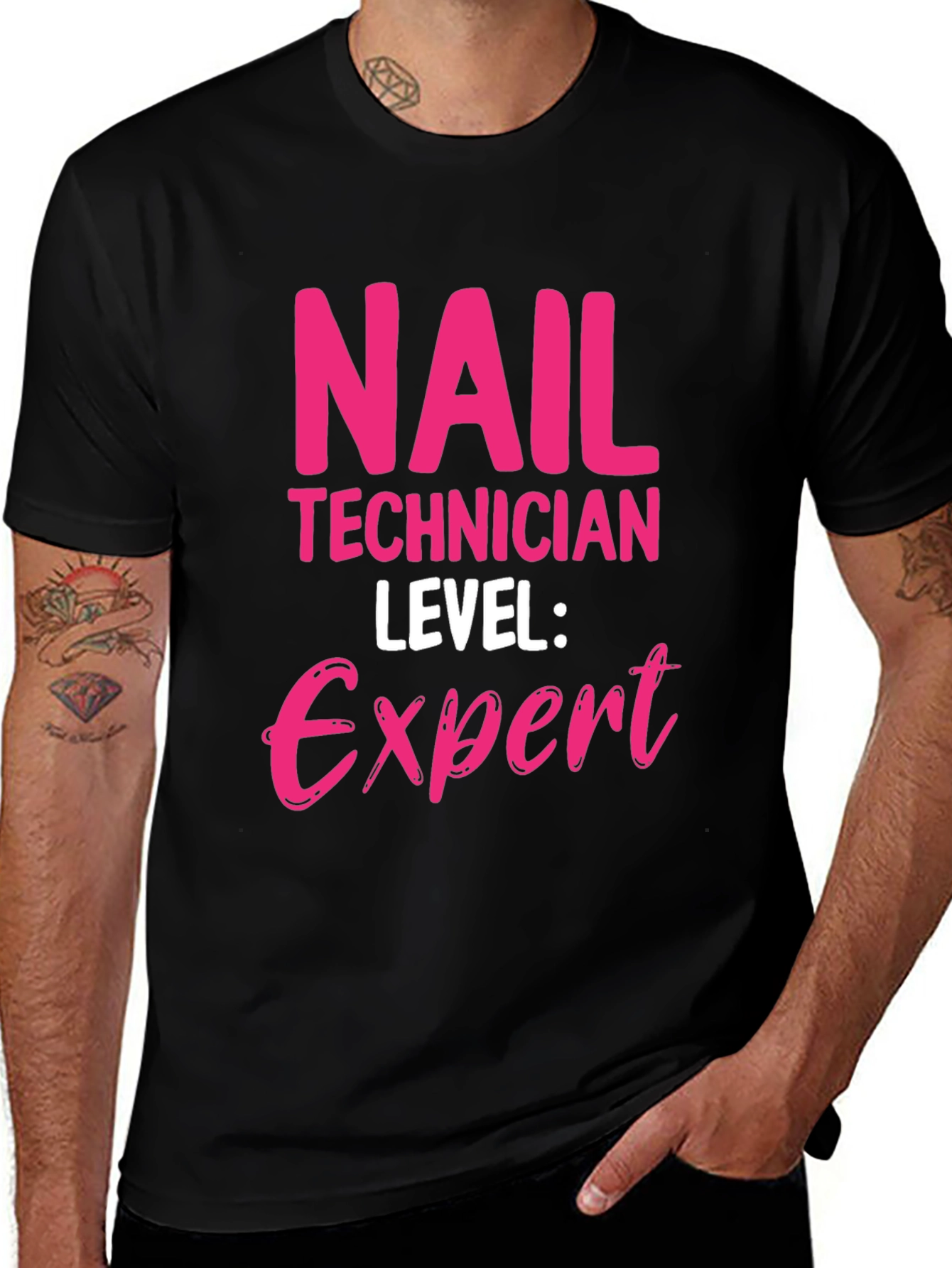 Variant 21 of Nail Technician Expert Level Graphic Tee