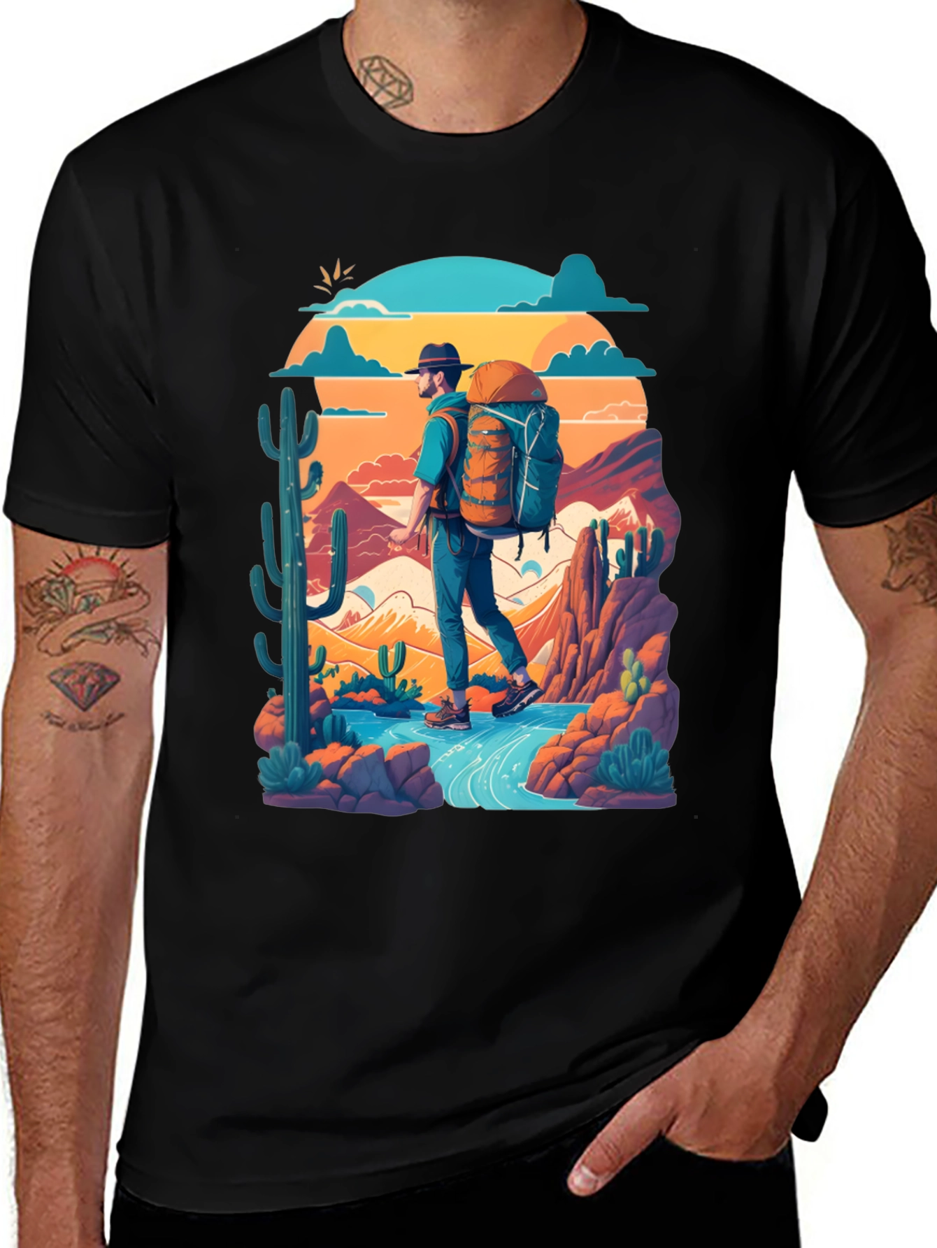 Variant 24 of Hiking Adventure Graphic T-Shirt
