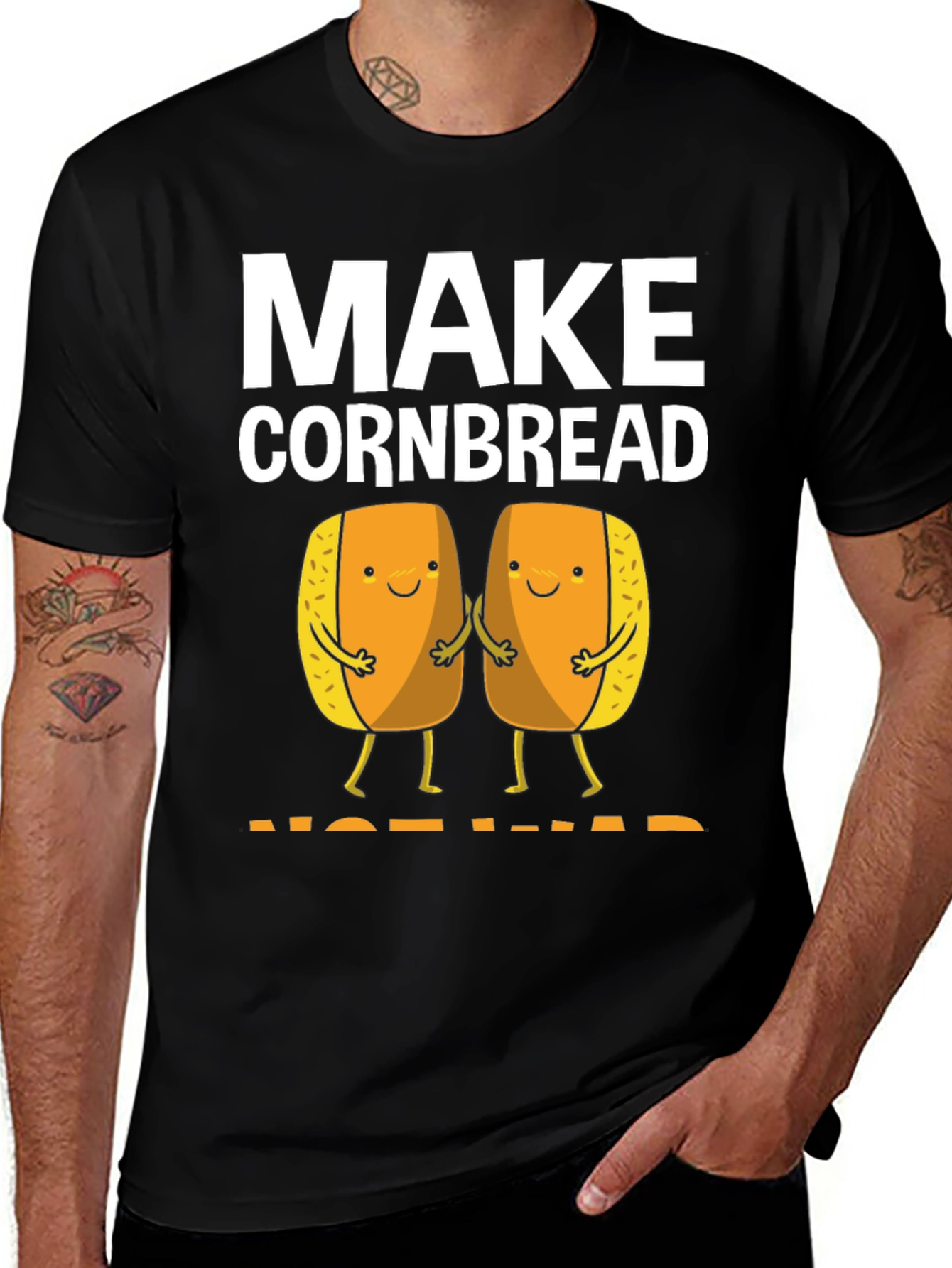 Variant 11 of Make Cornbread Not War T-Shirt