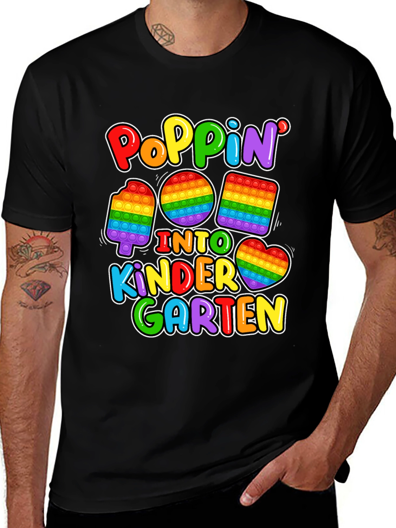 Poppin' into Kindergarten T-Shirt