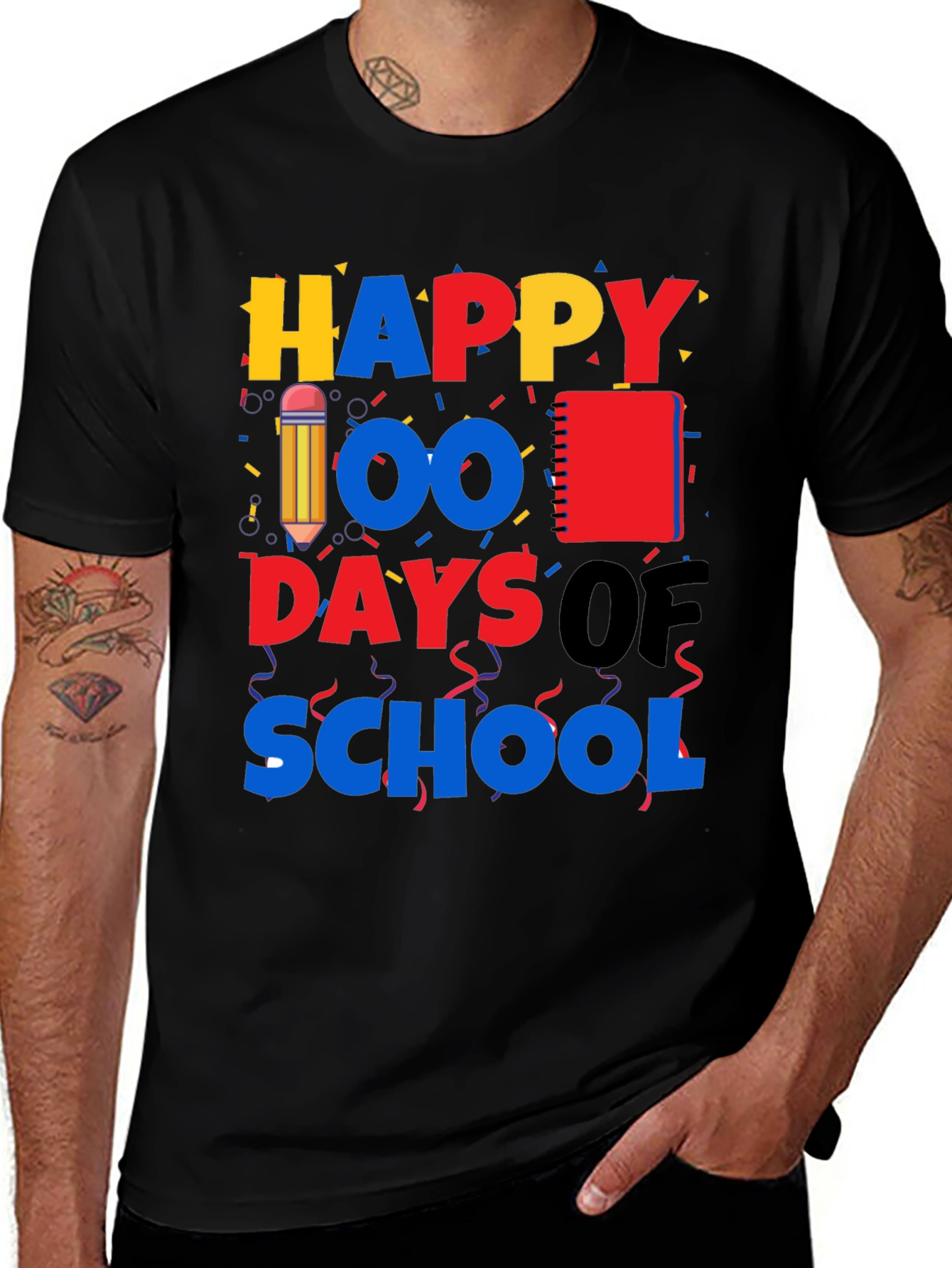Variant 26 of Happy 100 Days of School T-Shirt