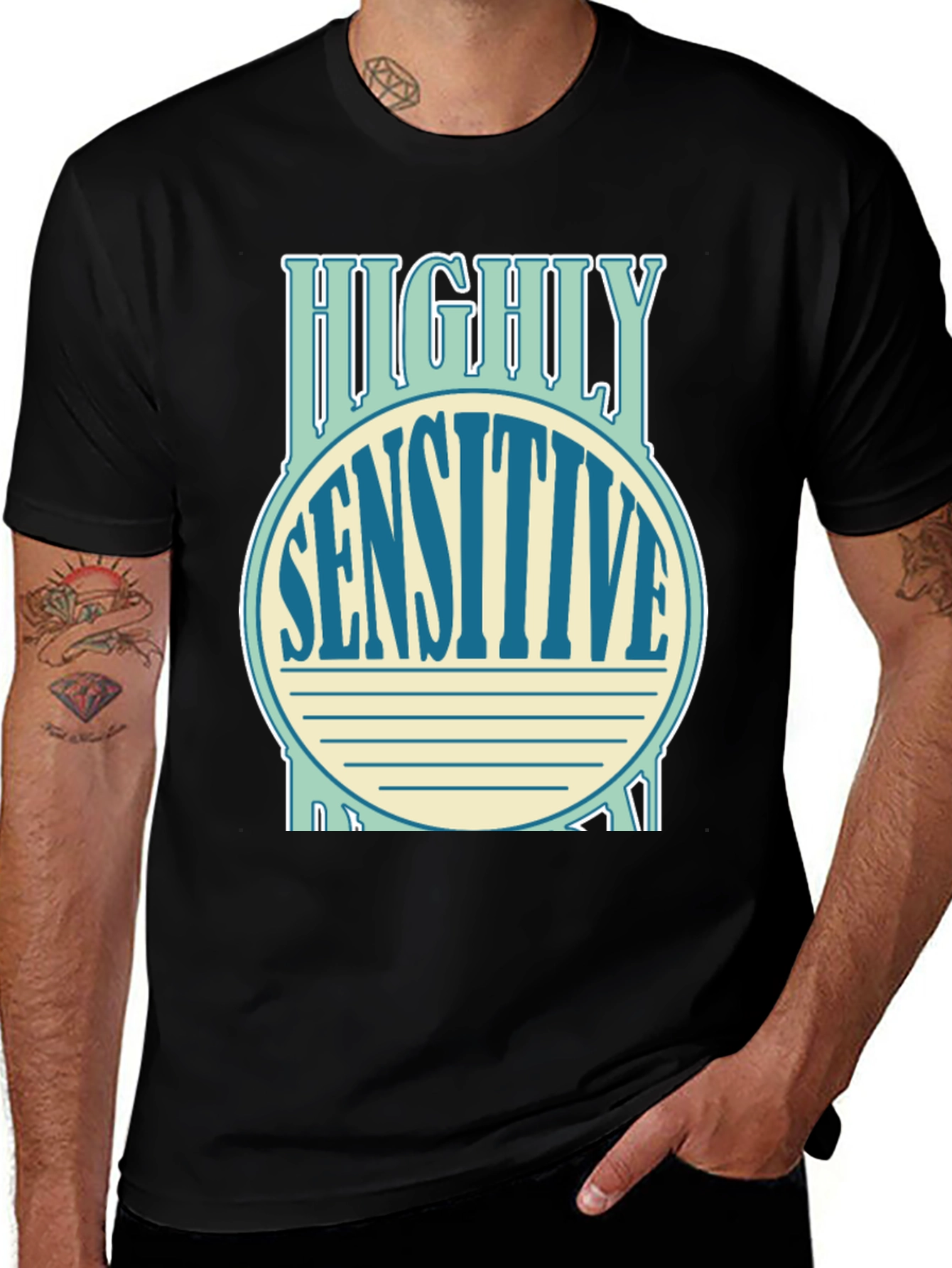 Variant 22 of Highly Sensitive Shirt - Soft Cotton Tee