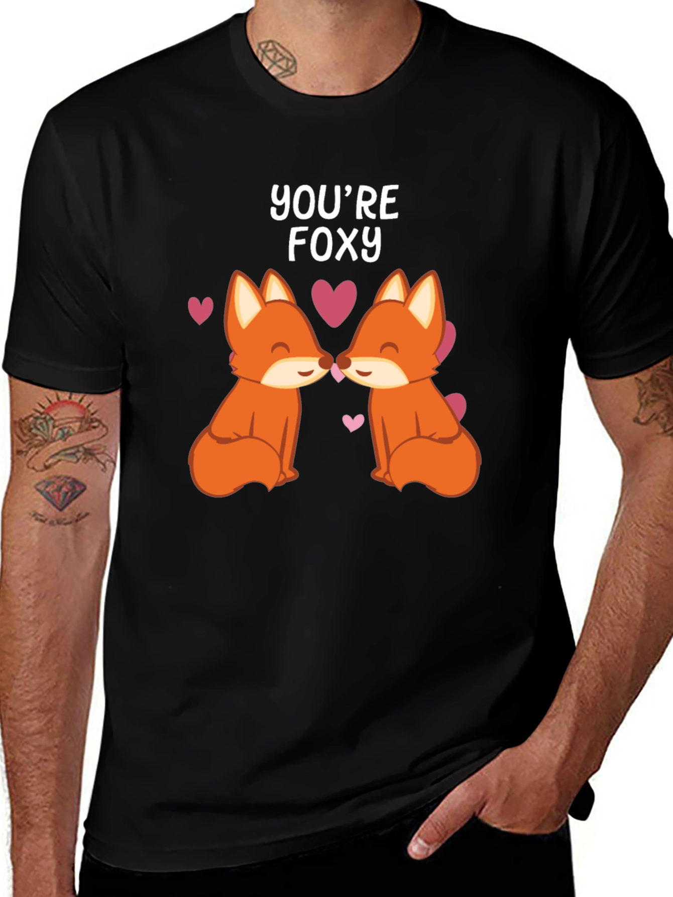 Variant 5 of You're Foxy Valentine's Day T-Shirt