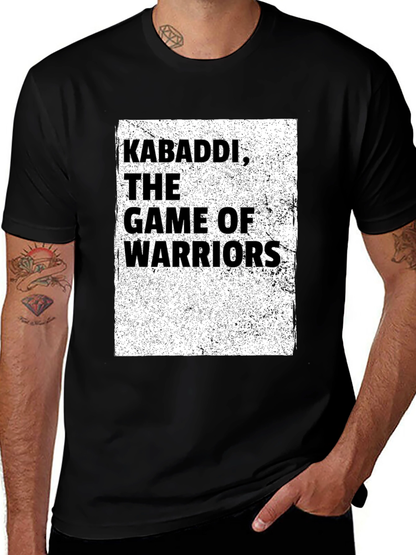 Kabaddi Warrior Tee - Game Day T-Shirt